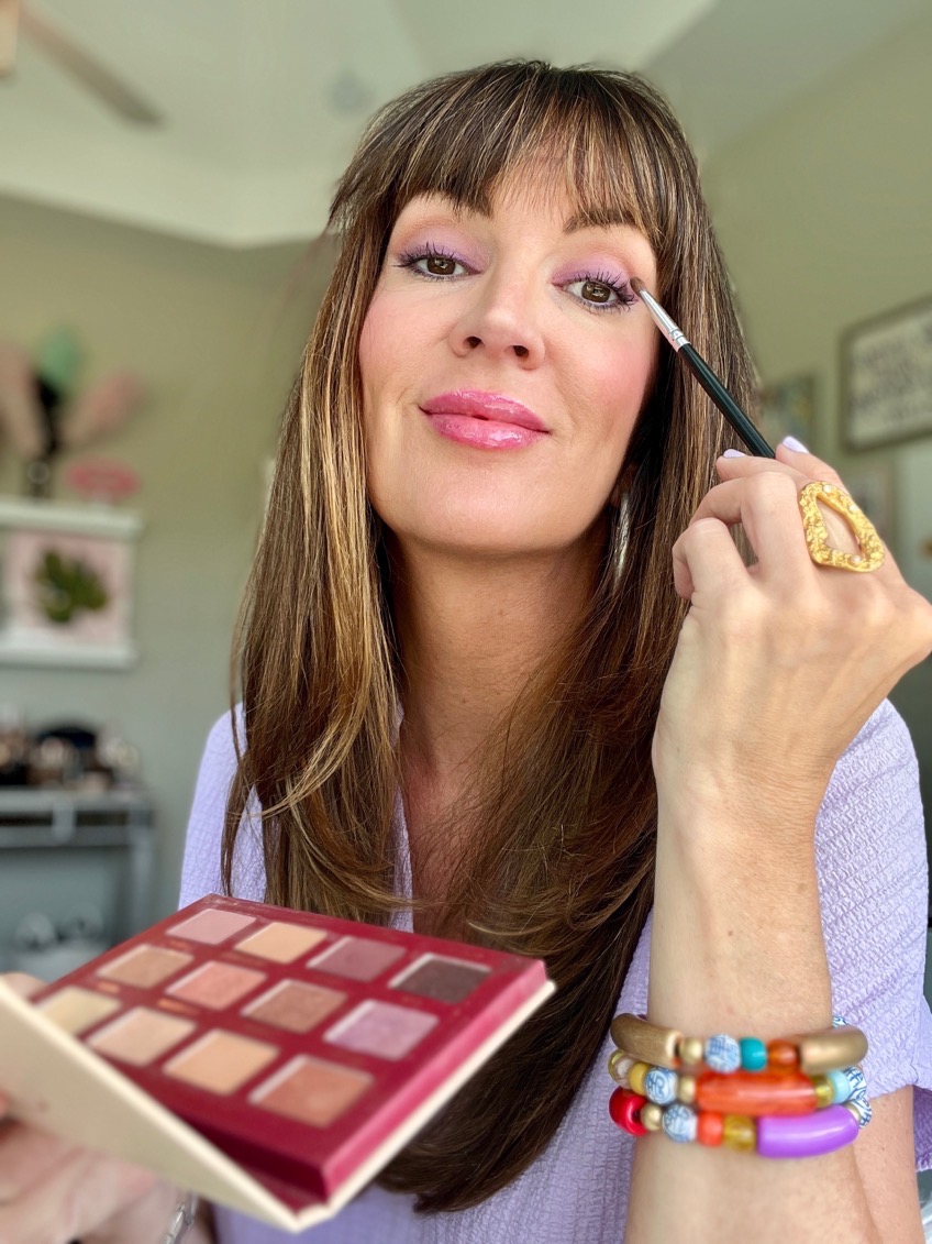lavender makeup over 40 #5