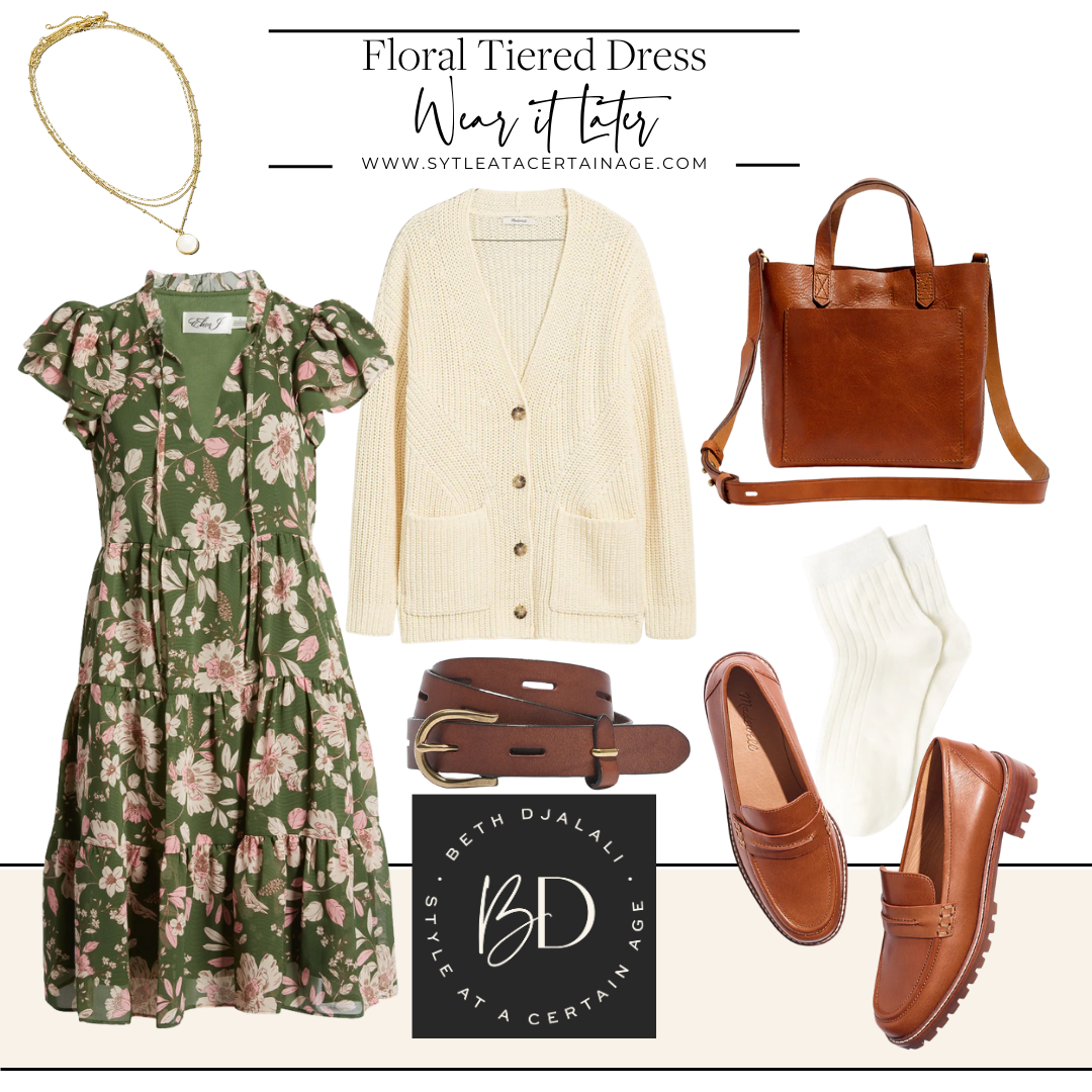 2 Floral Tiered Dress - Wear it Later