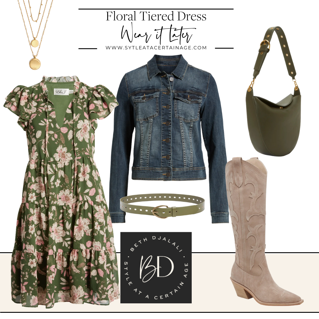 Floral Tiered Dress - Wear it Later
