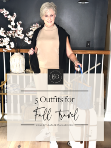 5 Outfits for Fall Travel