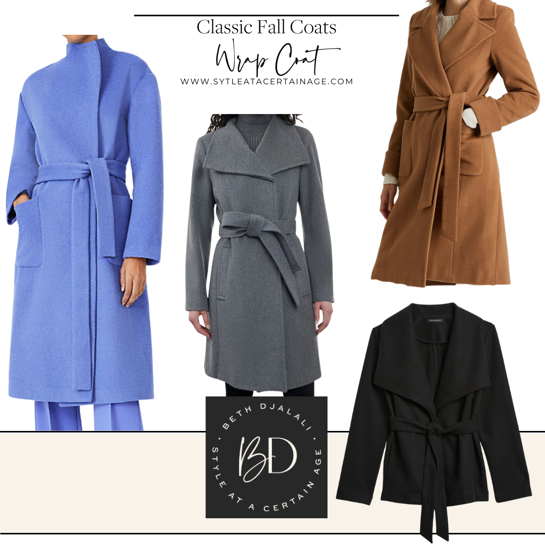 7 Classic Fall Coats Wrap Coat