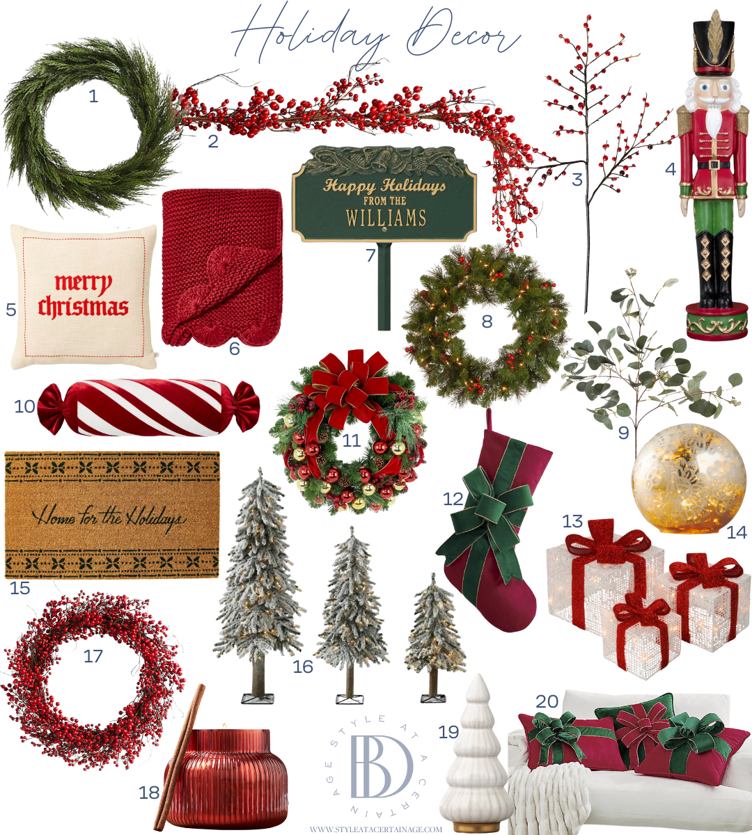 Holiday Decor finds