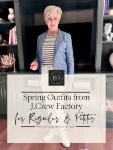 Spring Outfits from J.Crew Factory for Regular and Petites