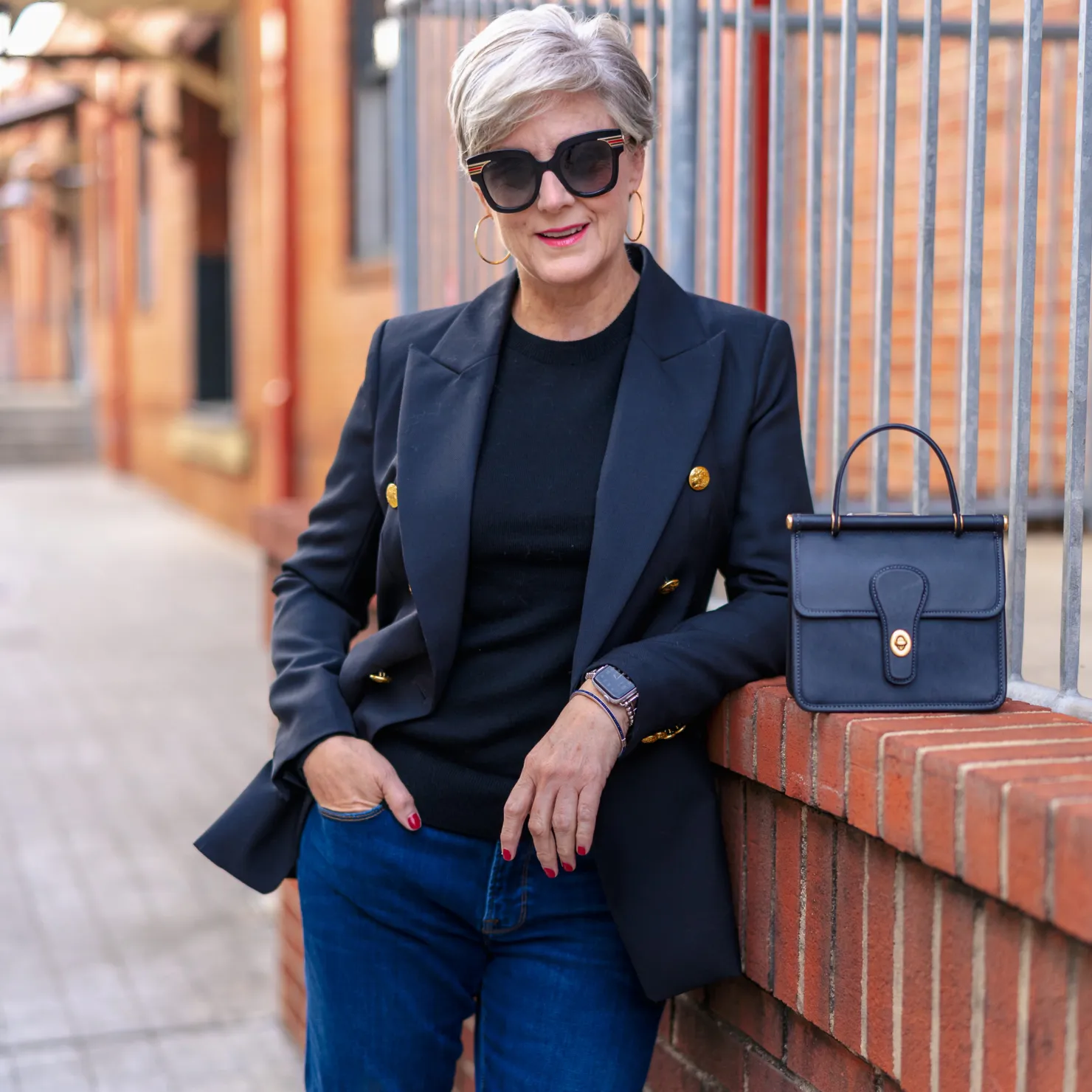 Blue blazer 3
