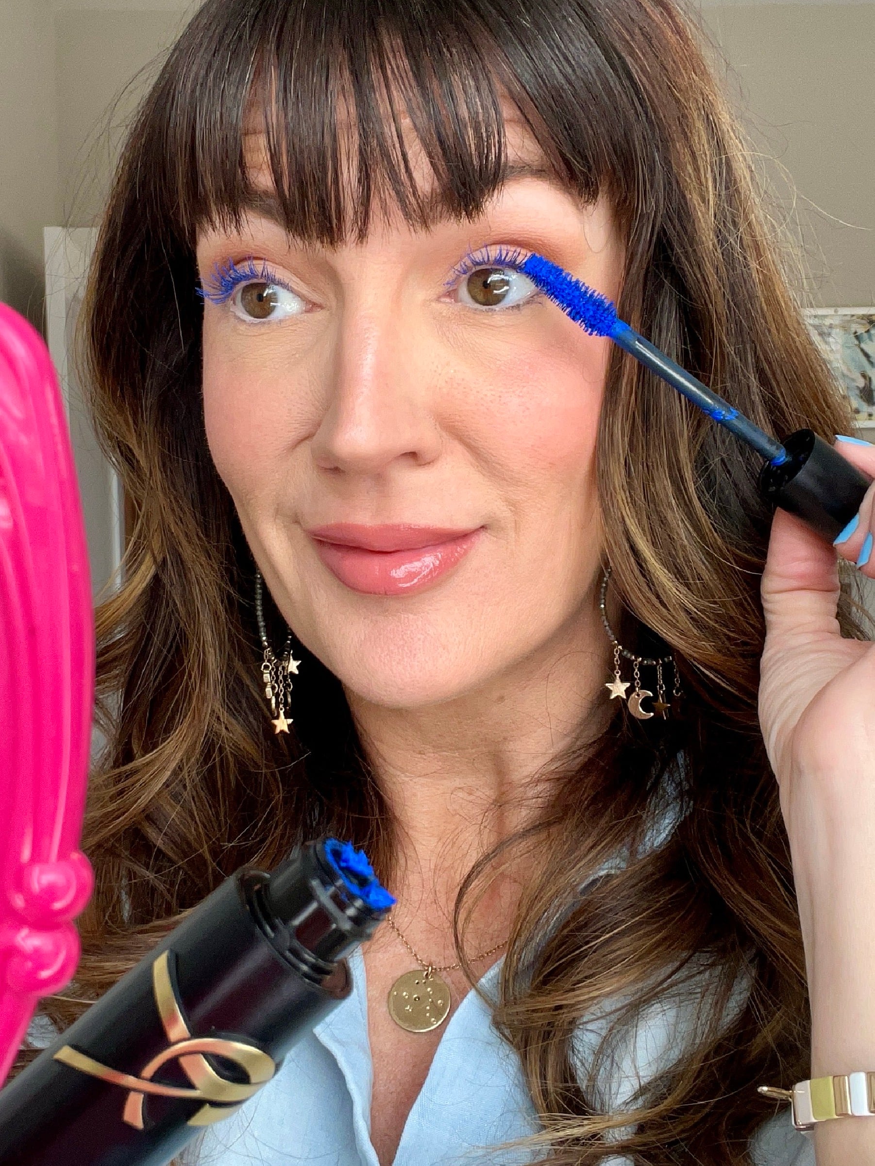 aquarius blue mascara