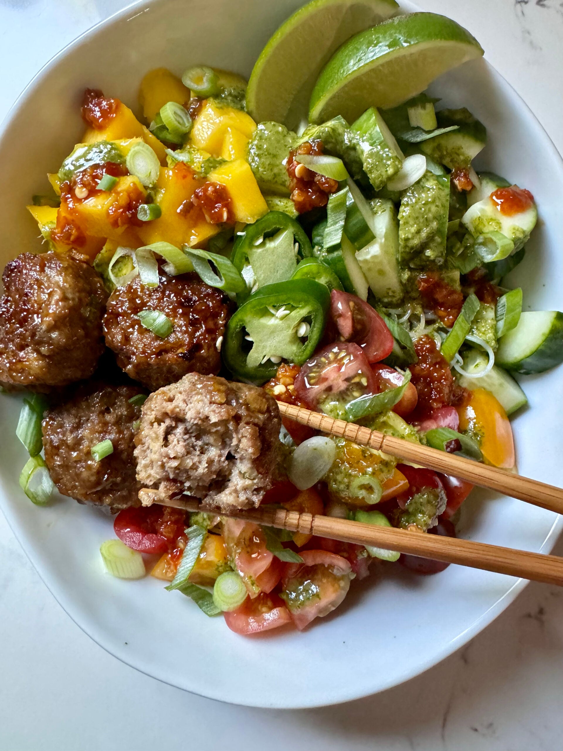 juicy meatballs