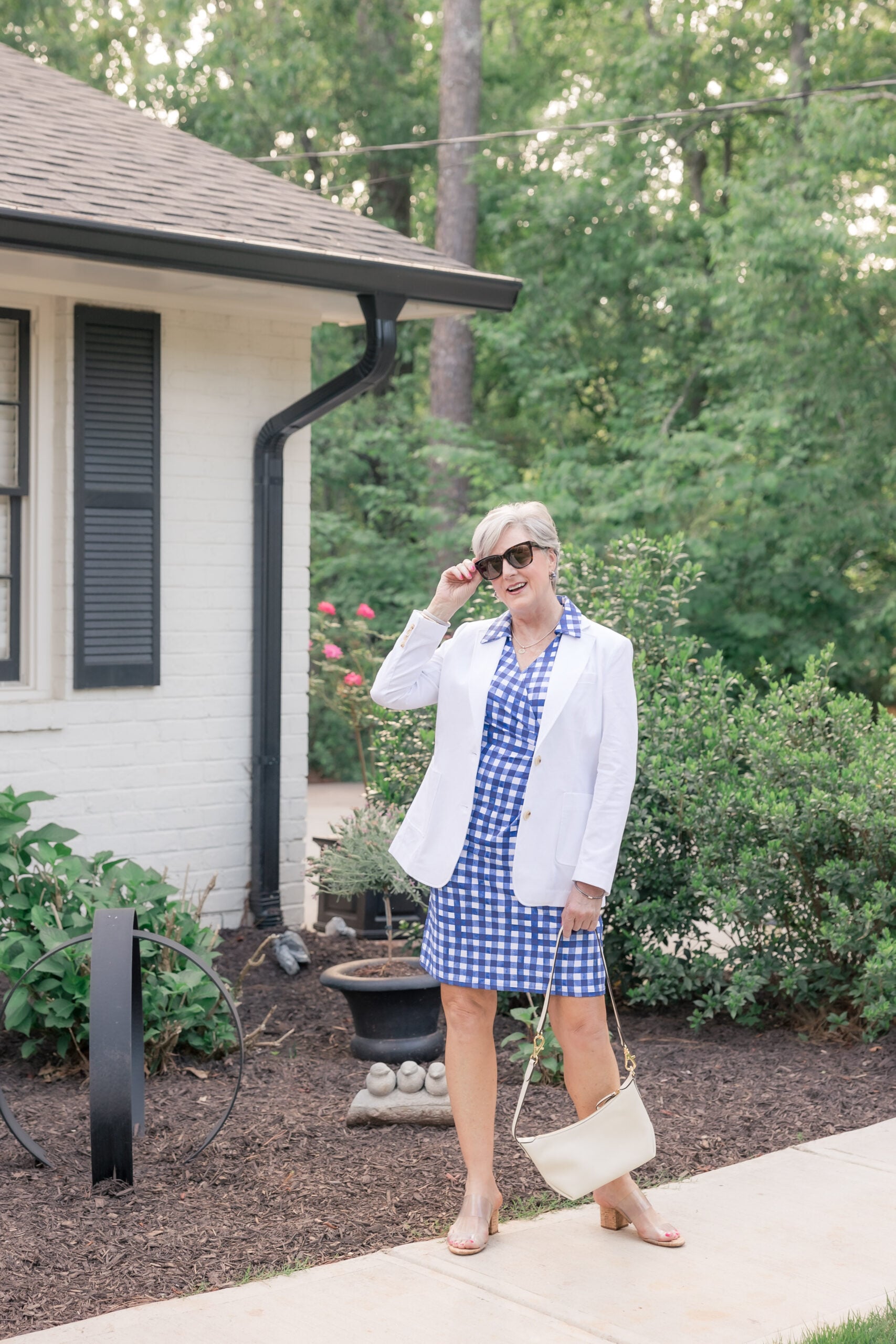 Jersey Gingham dress