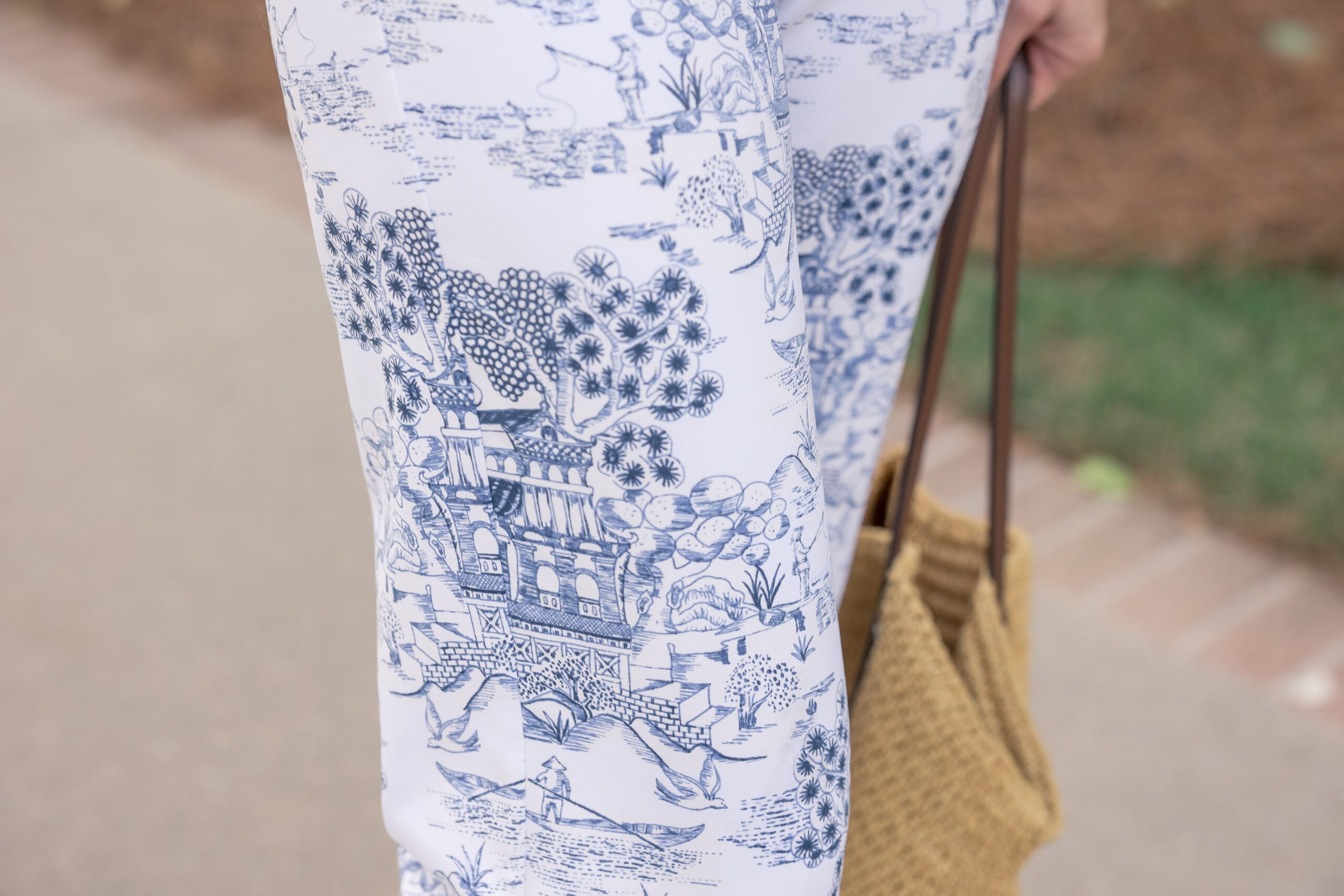 Chinoiserie Toile pants