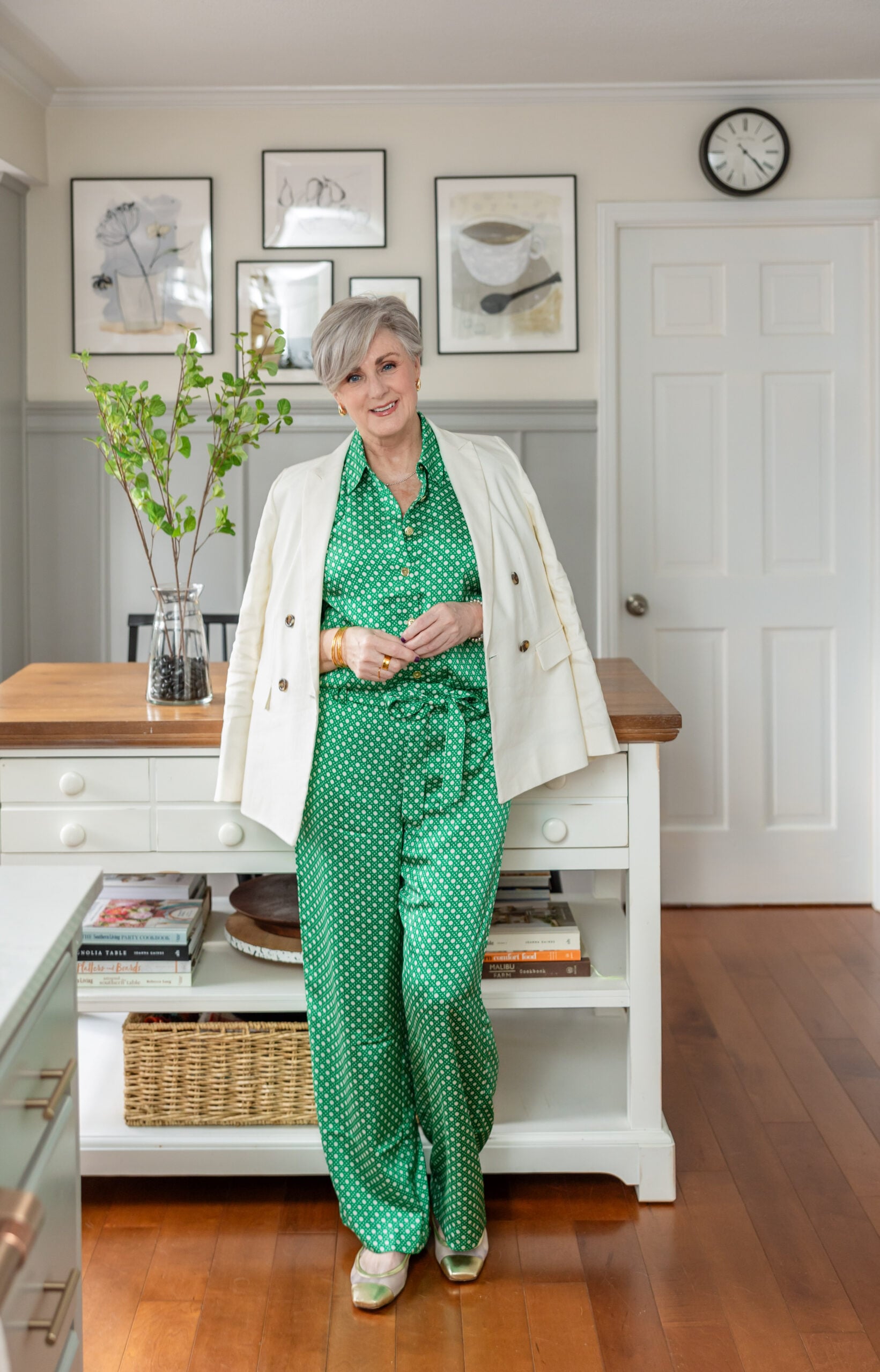 Mother's Day Outfits satin matching outfit