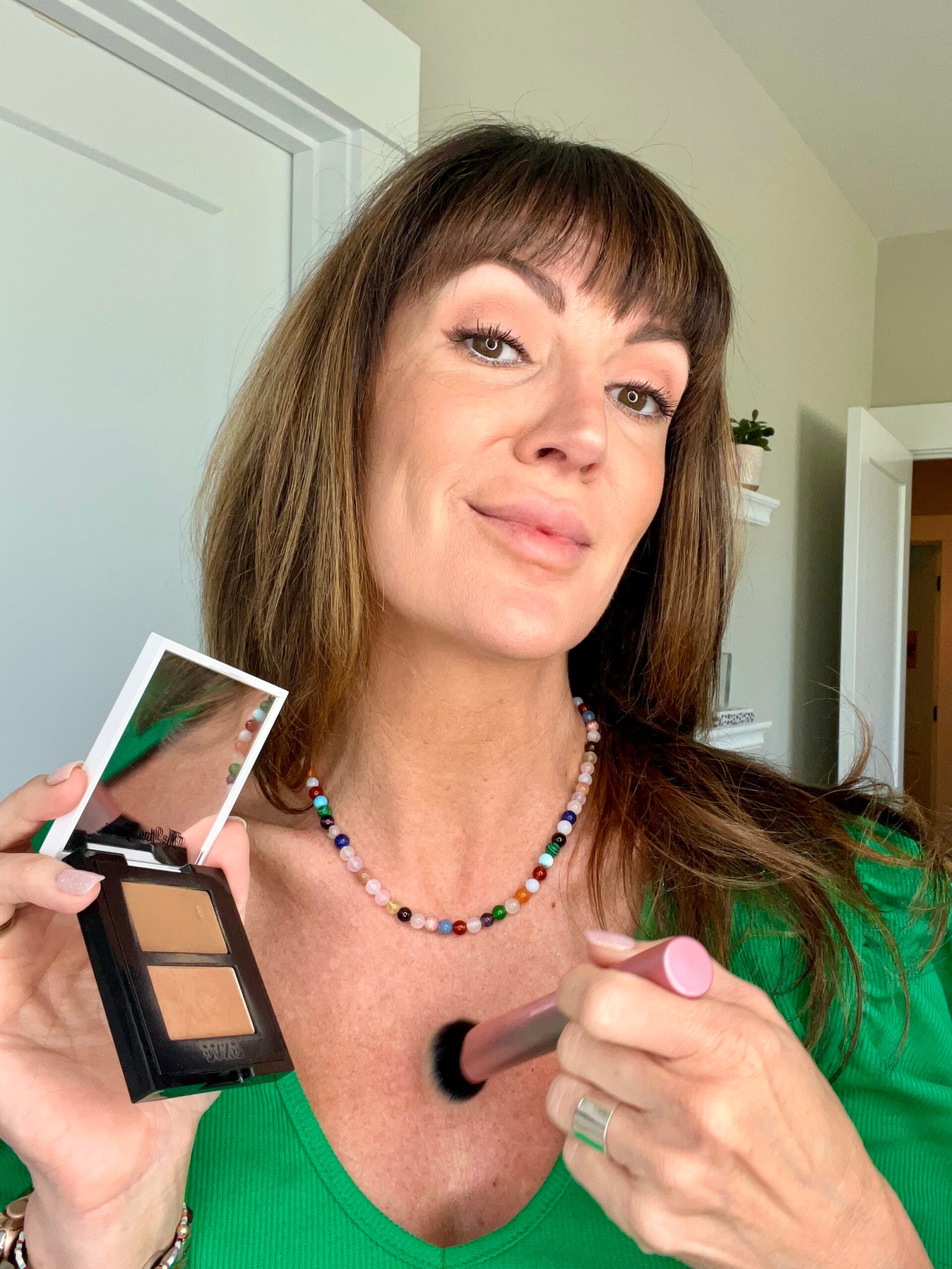 bronzer on body
