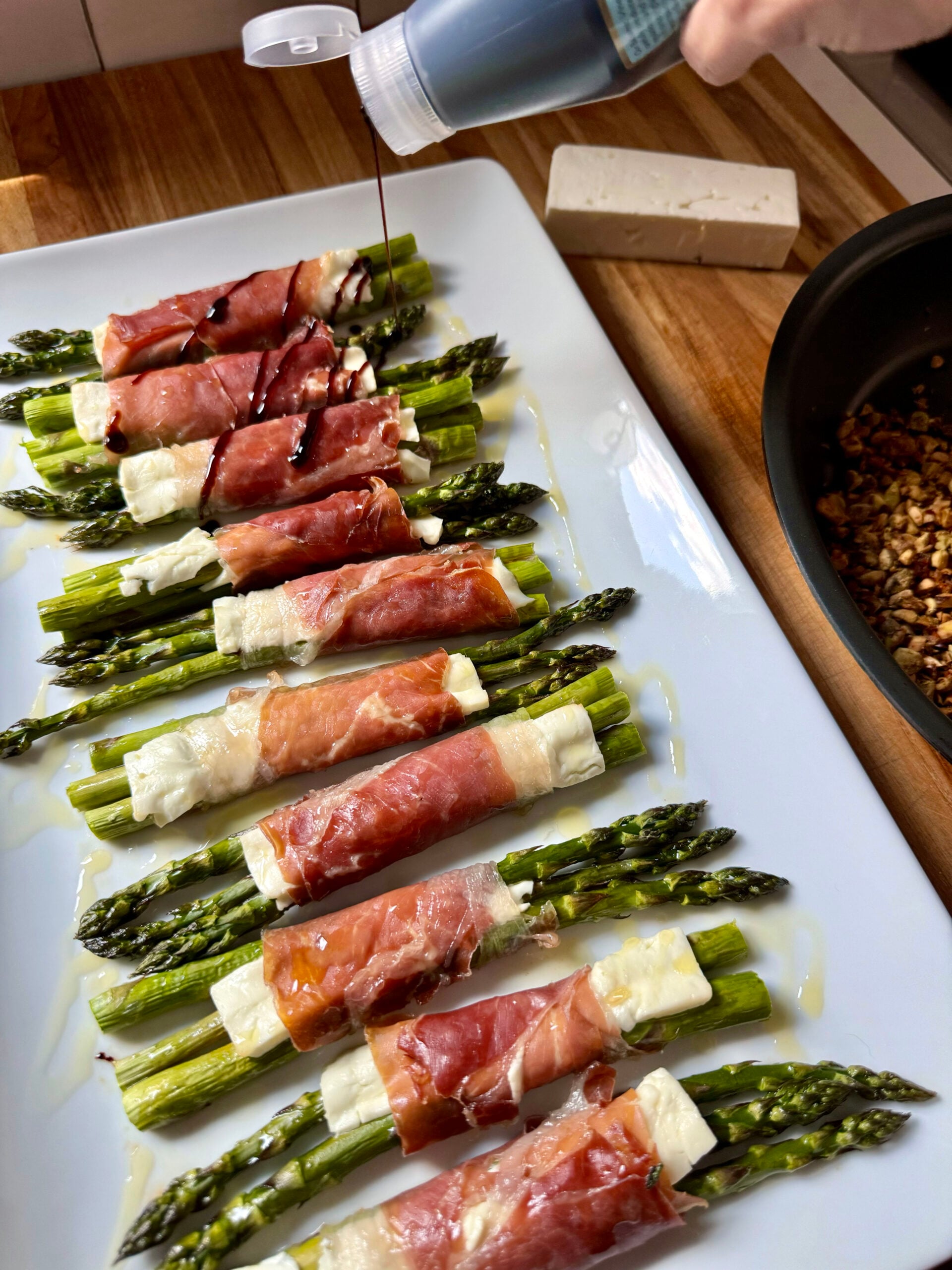 how to make prosciutto wrapped asparagus