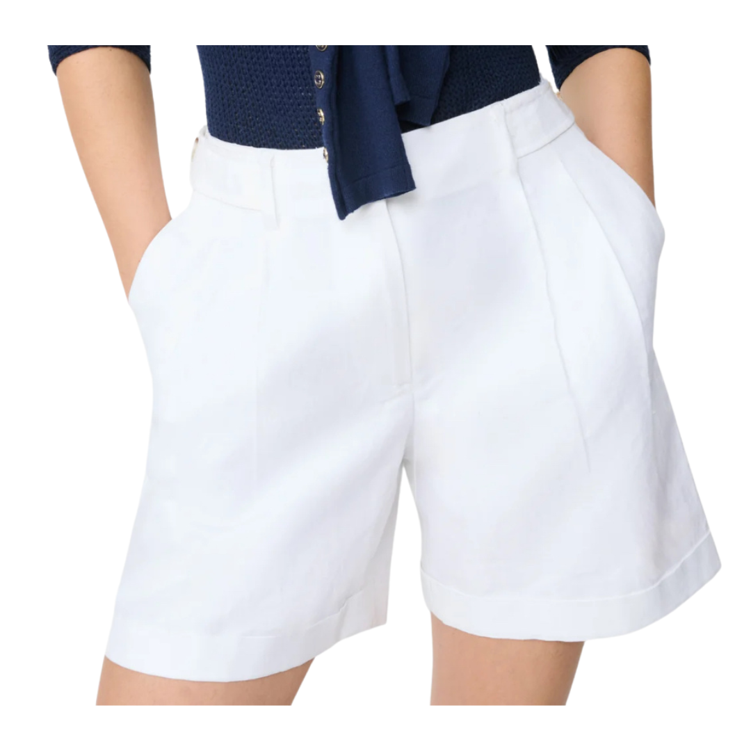 white linen shorts | Readers' Favorites 06/02-06/09