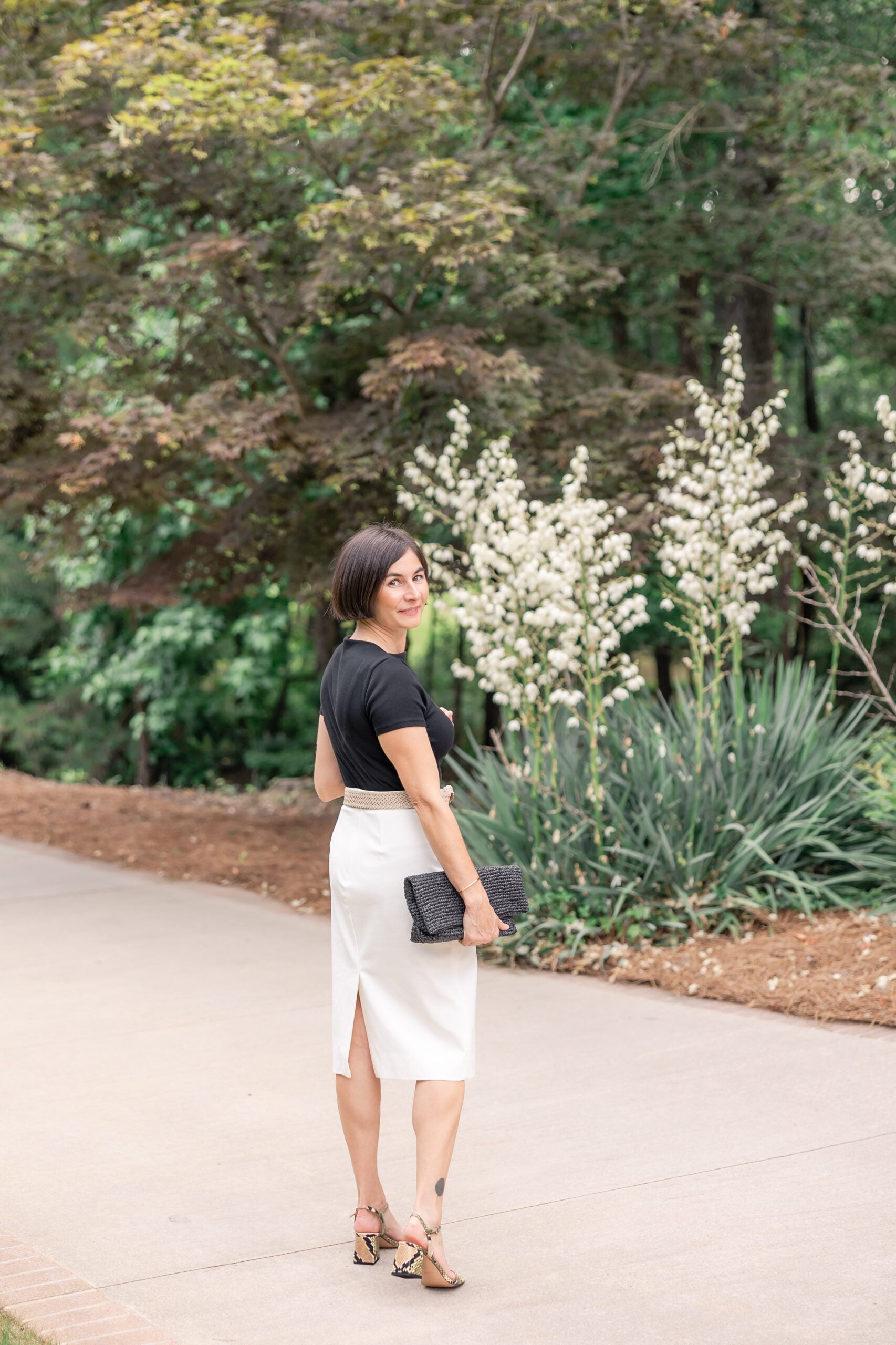 classic Black and White Summer Outfit