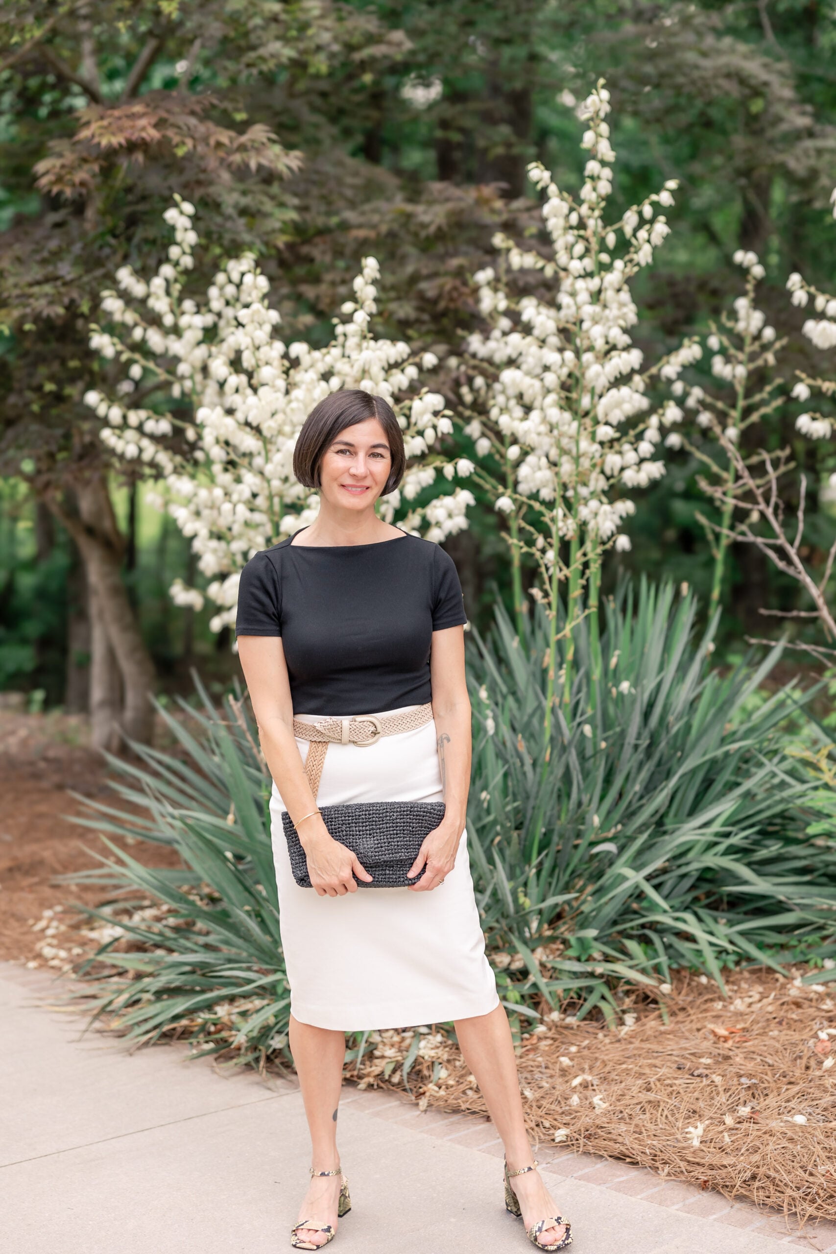 Black and White Summer Outfit
