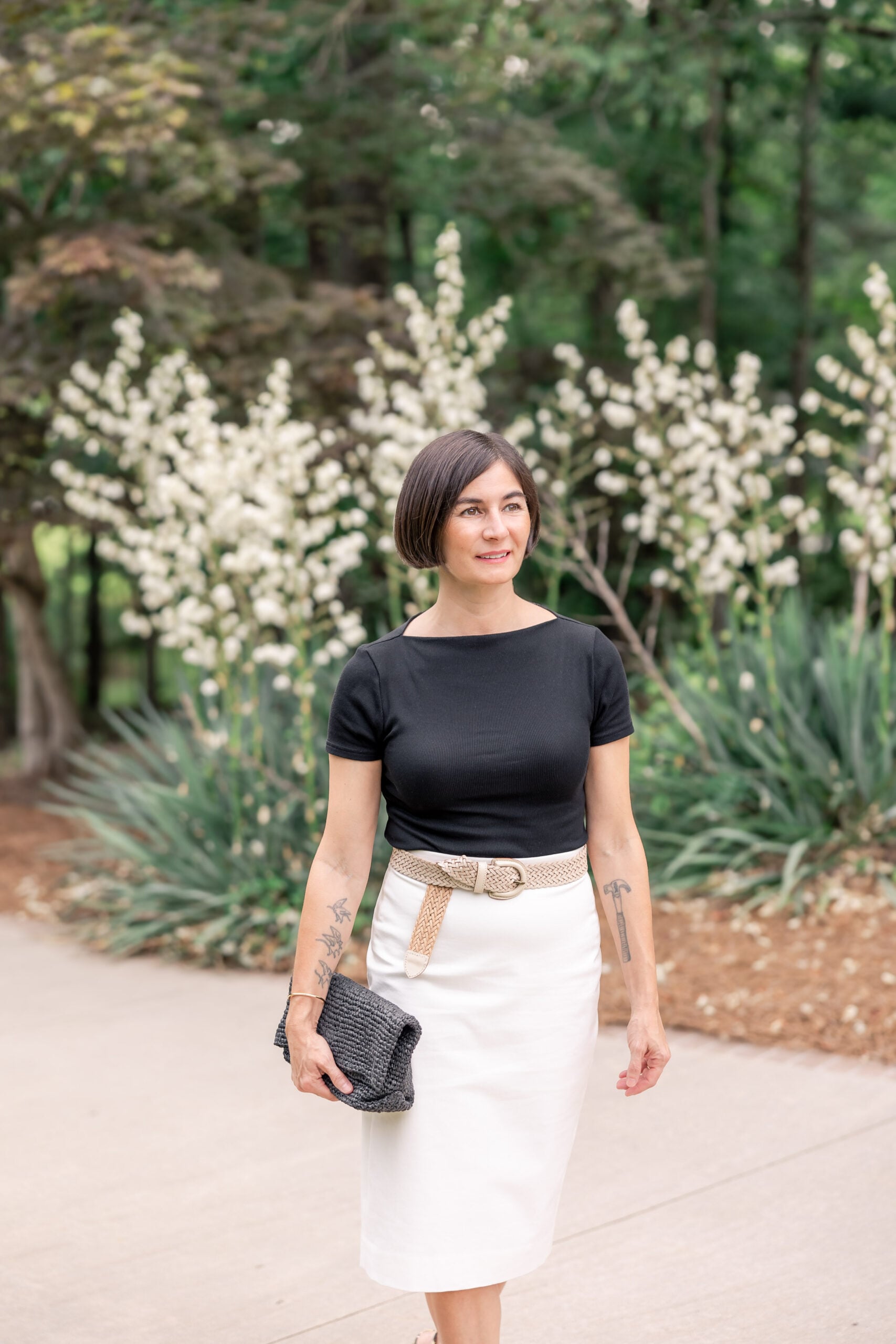 Black and White Summer Outfit