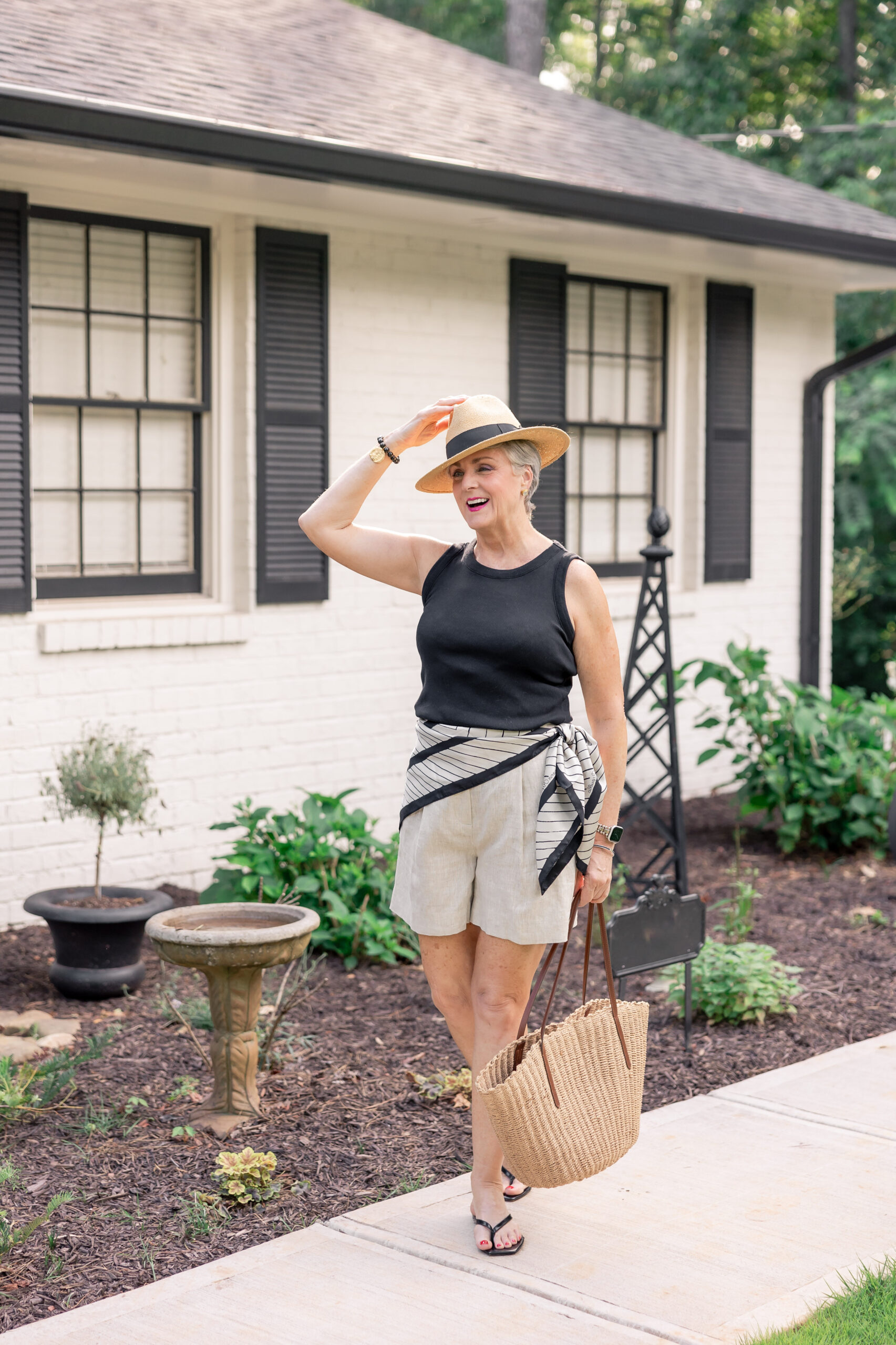 How to Rock Shorts in Your 50s