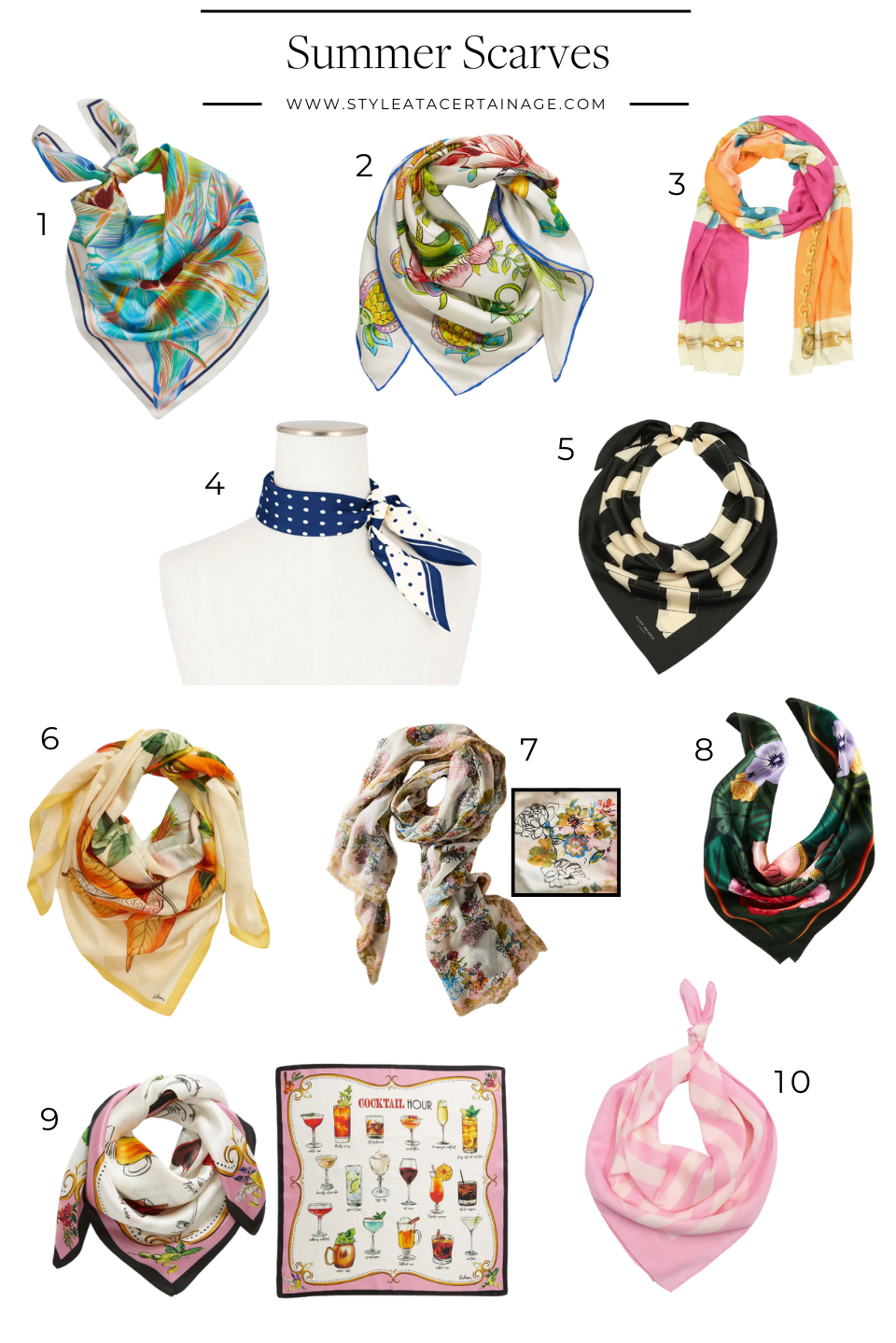 Summer Scarves