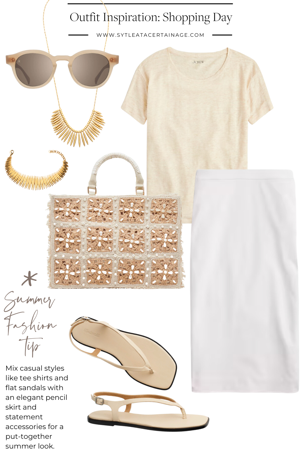 shopping day outfit