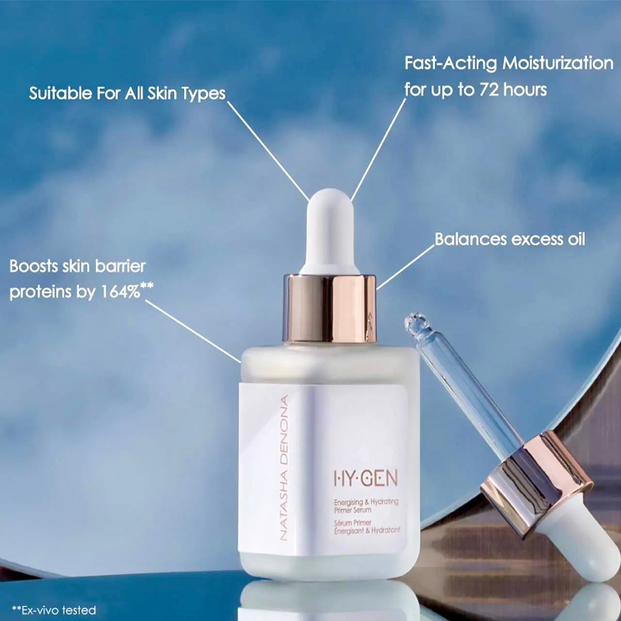 Natasha Denona HyGen Energizing + Hydrating Primer Serum