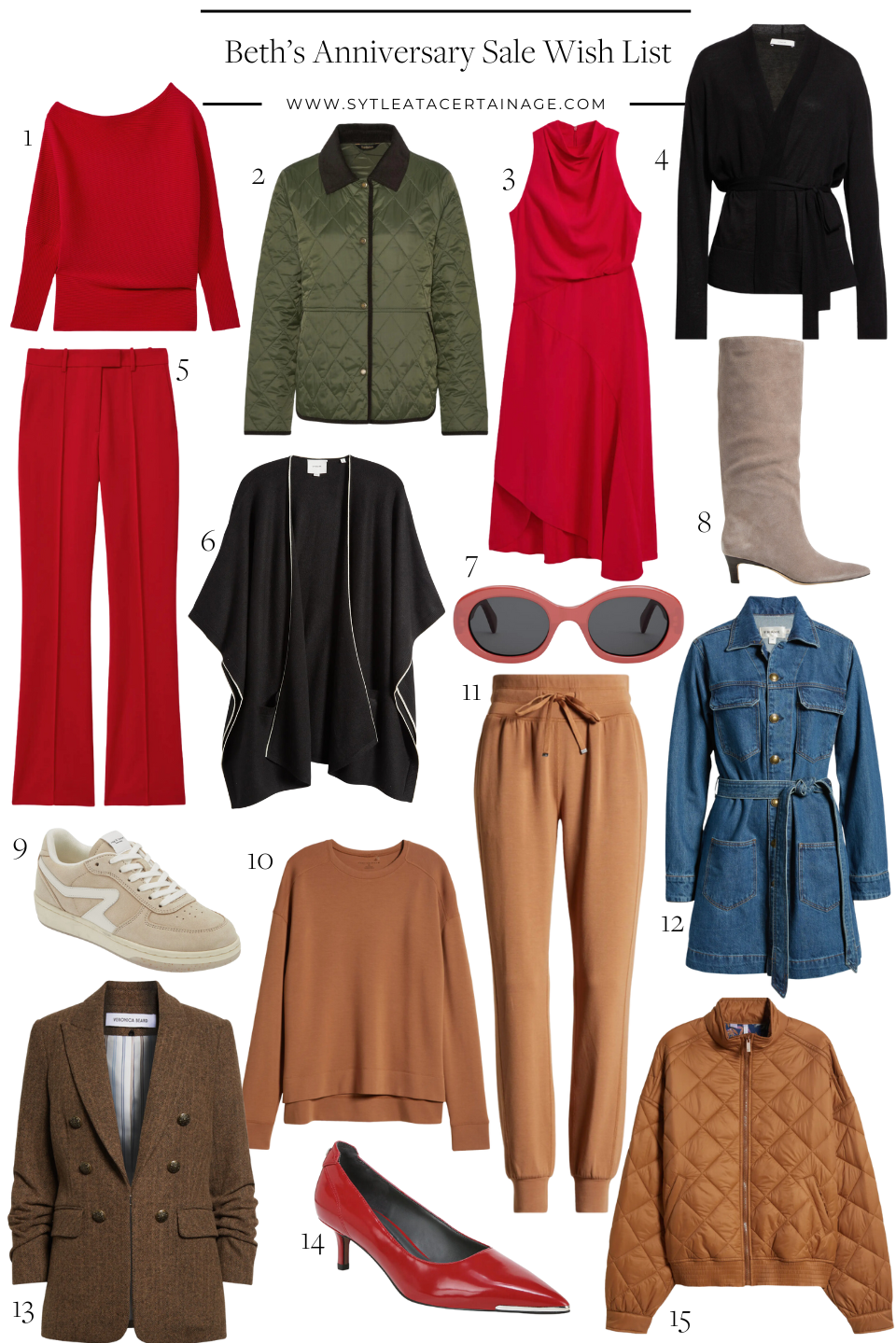 Beth's Nordstrom Anniversary Sale Preview Picks
