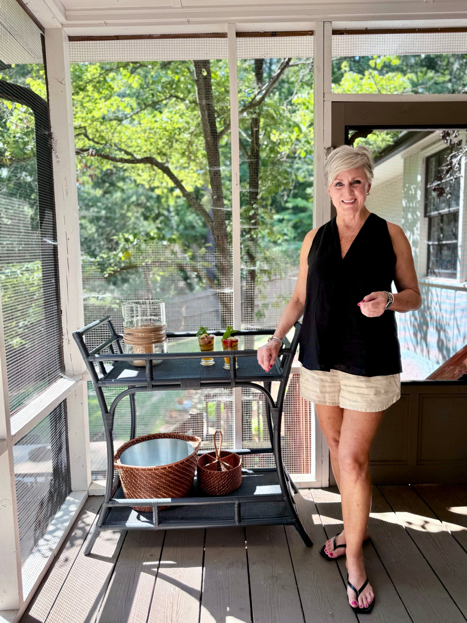 Neutral Summer Outfits women over 50