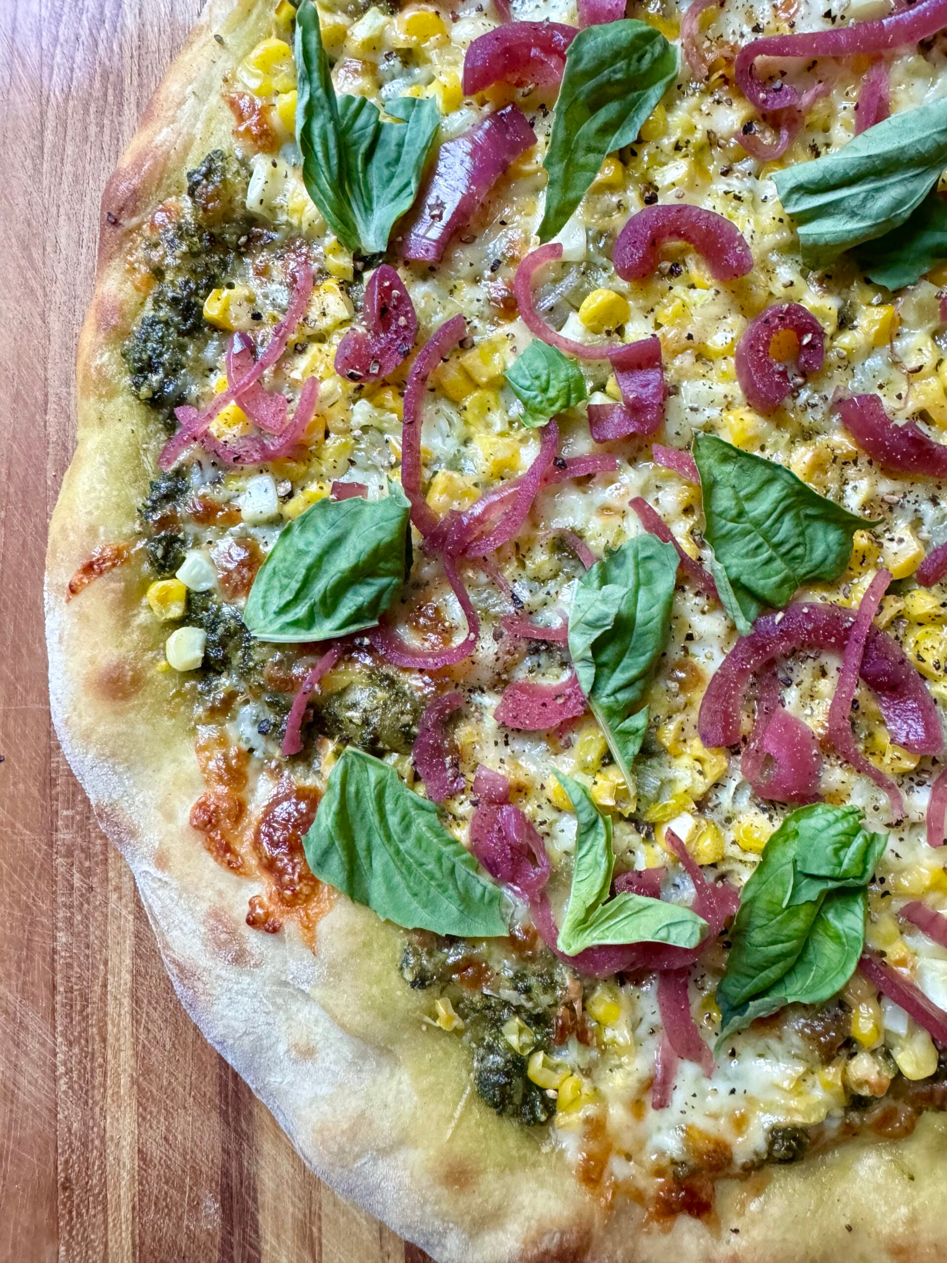 summer corn pizza recipe