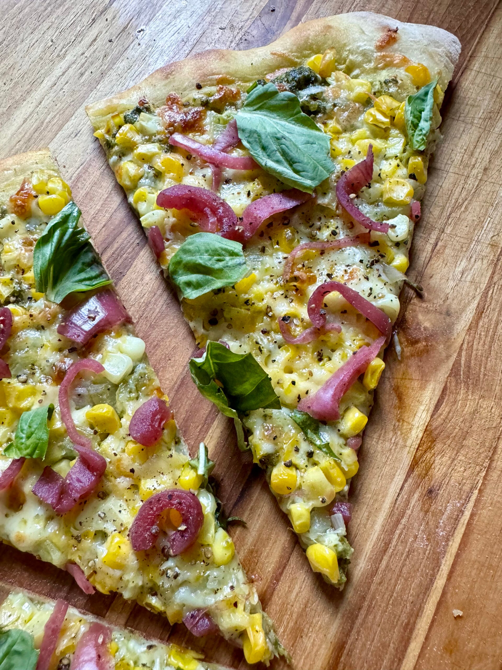 summer corn pizza recipe
