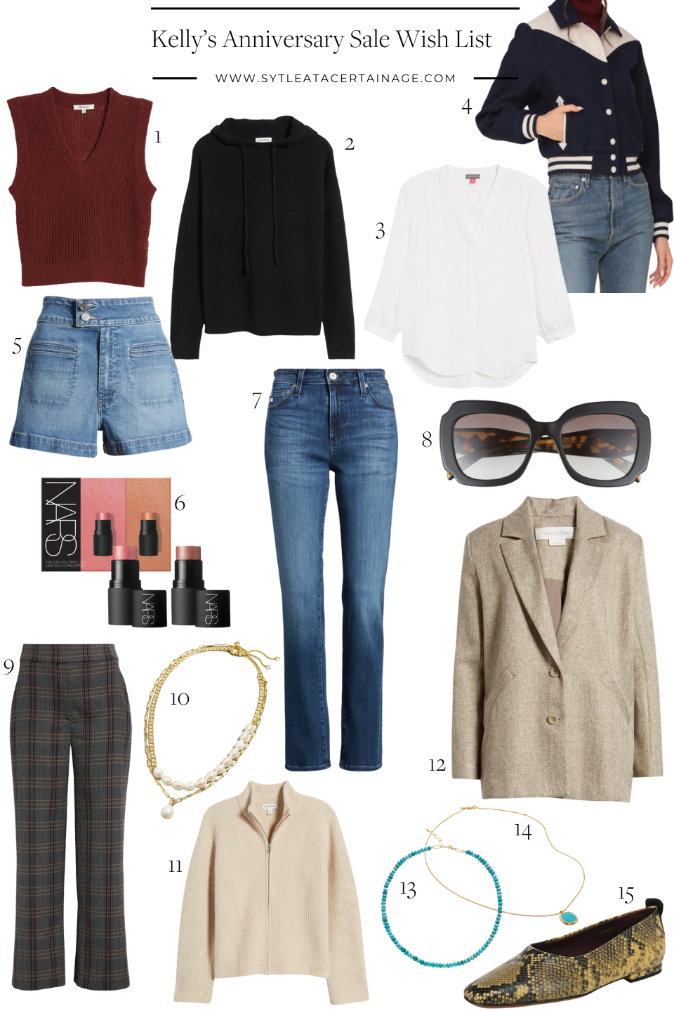Kelly's Nordstrom Anniversary Sale Preview Picks