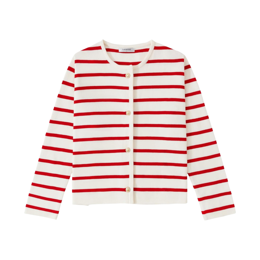 Striped Cardigan Sweater | Amazon Prime Day 2024