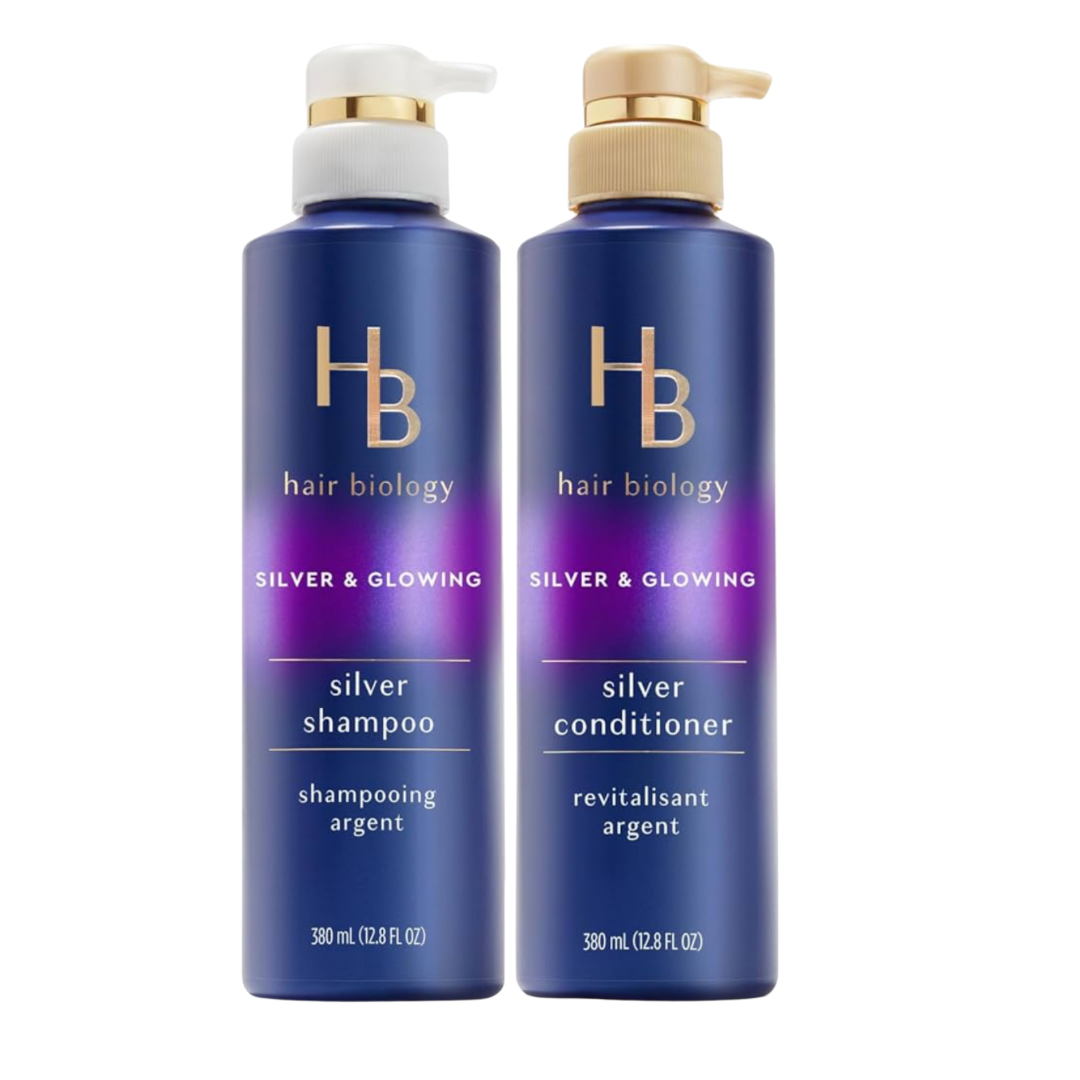 Hair Biology Purple Shampoo & Conditioner