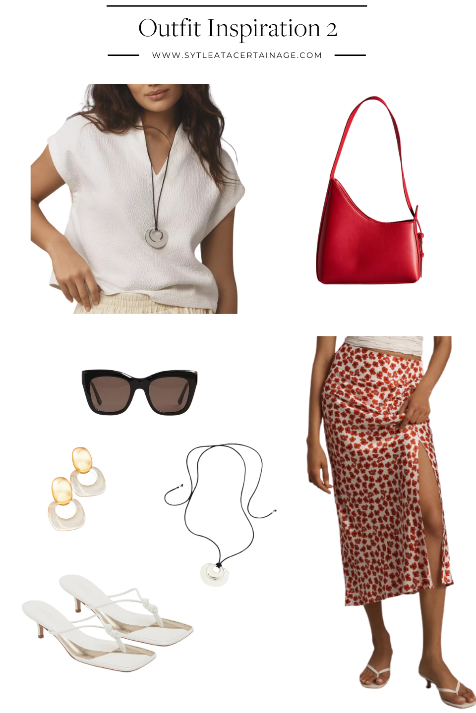 Summer Skirt Outfit Inspiration