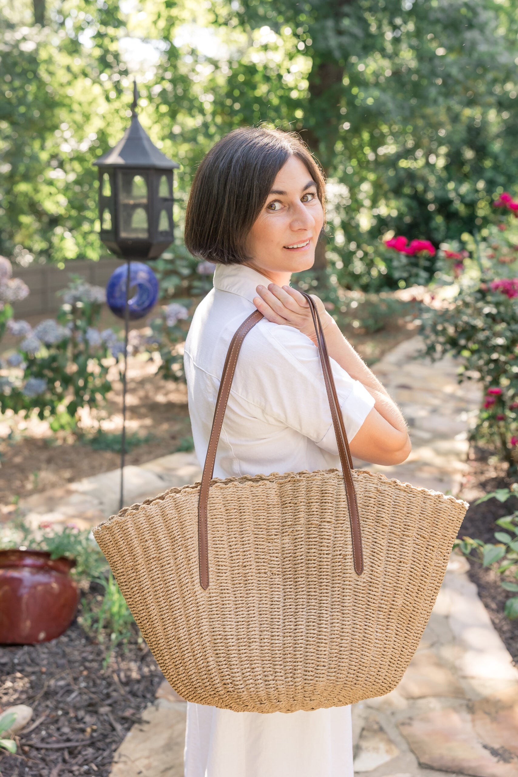 summer straw bag