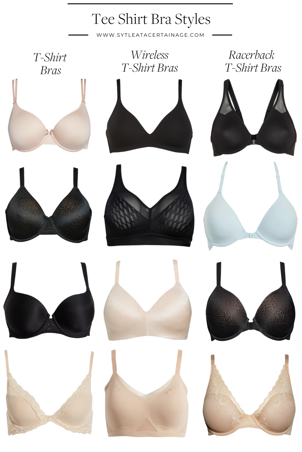 Tee Shirt Bras