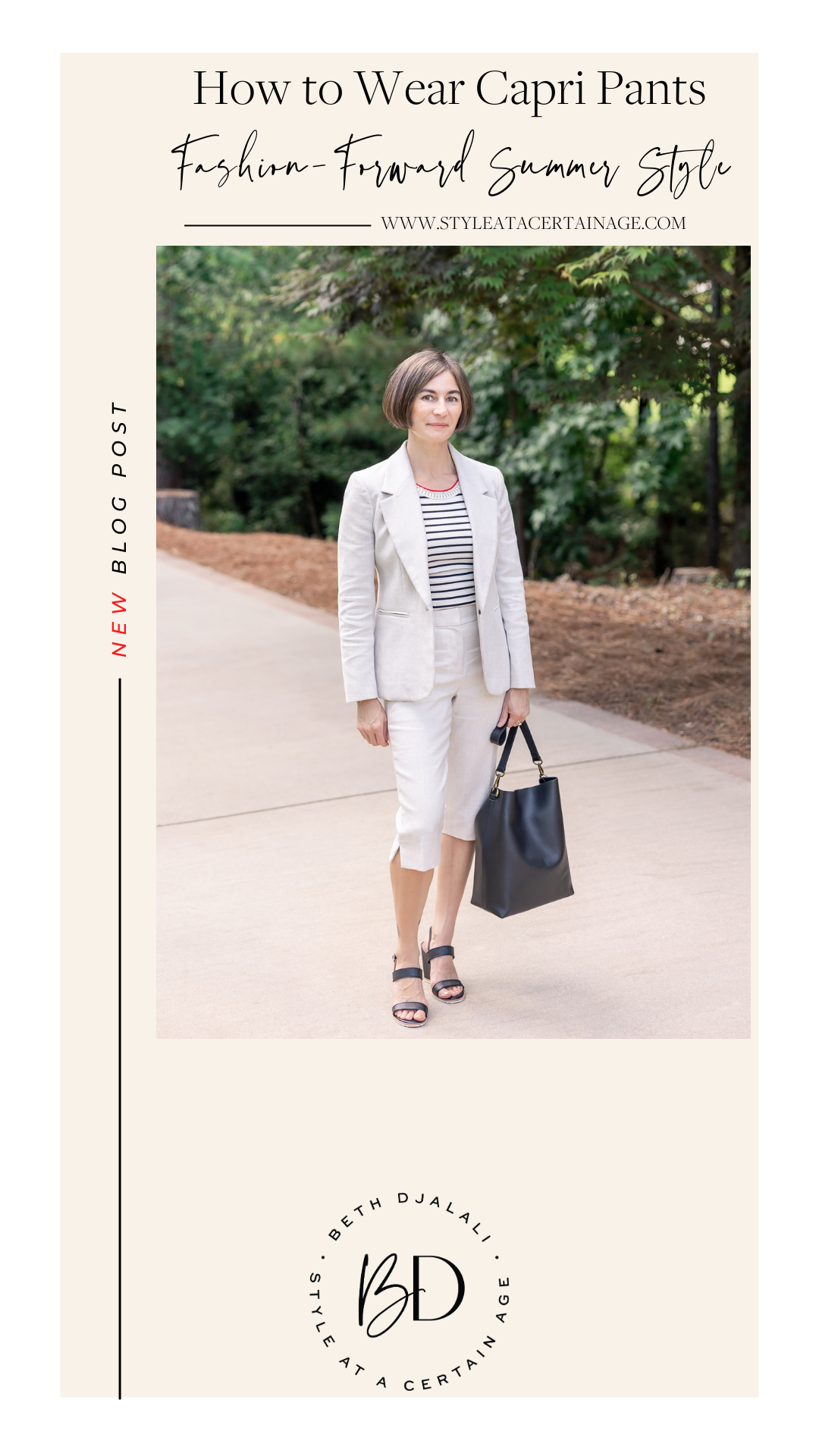 how to wear capri pants