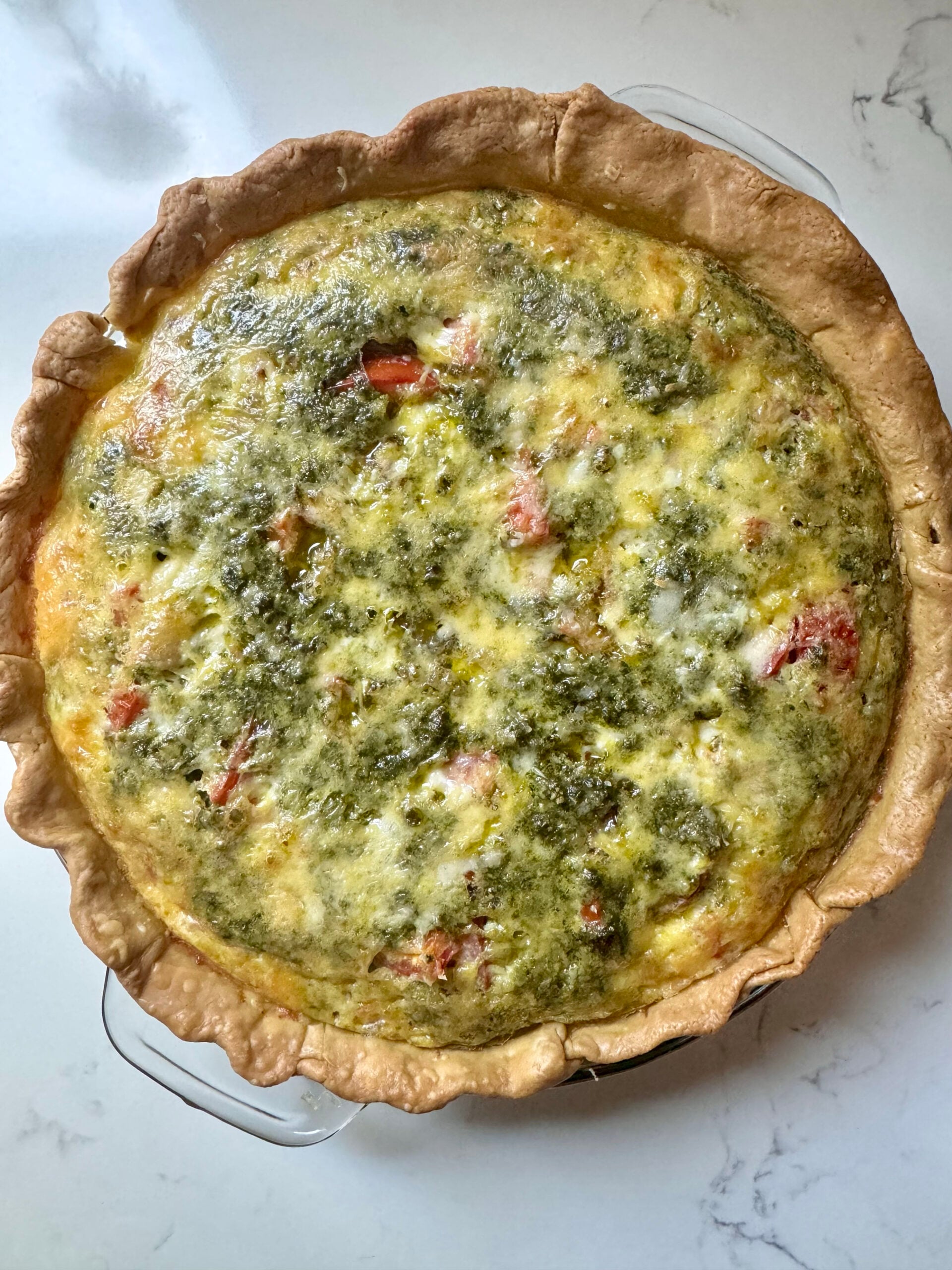fresh Summertime Quiche