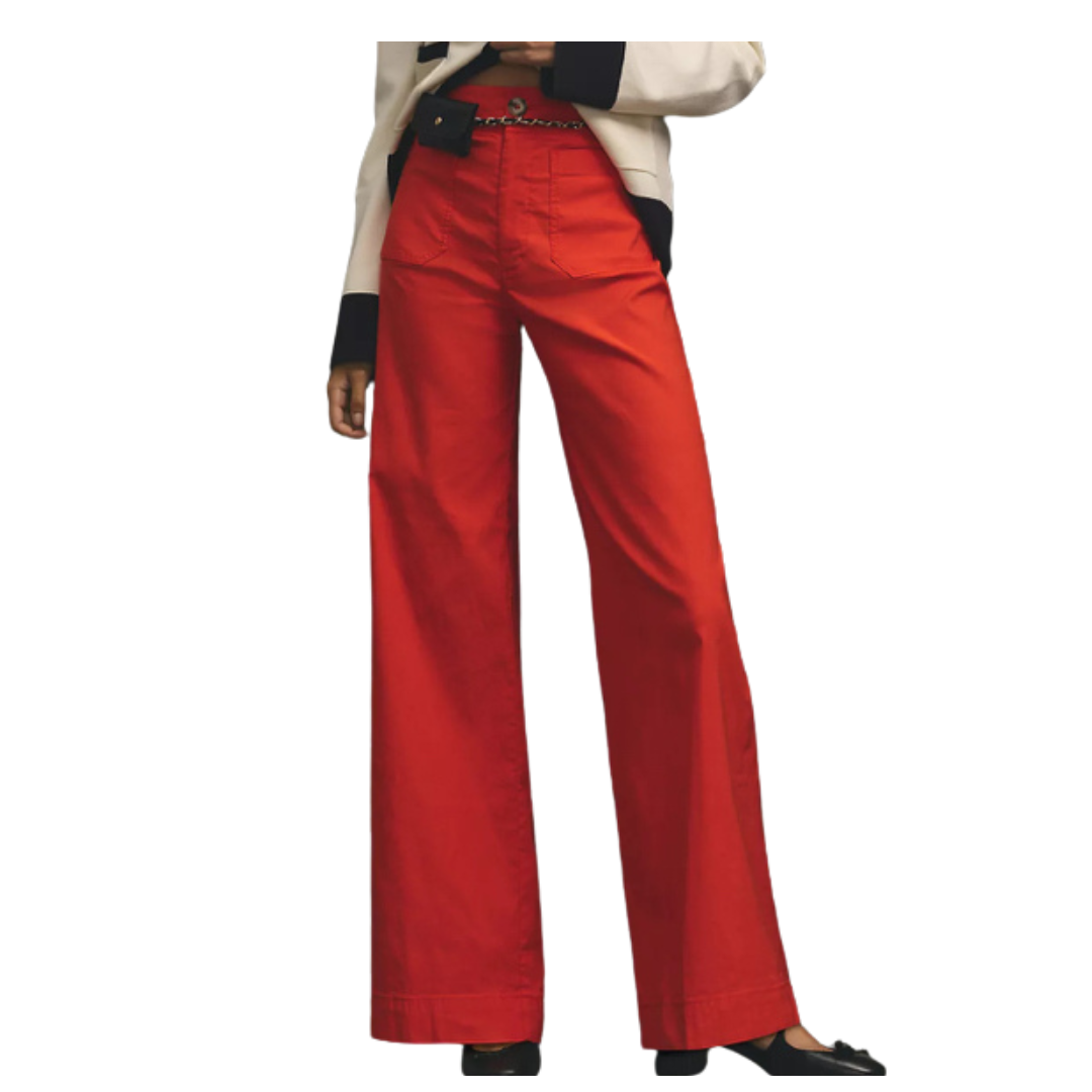 the colette full length wide leg pant
