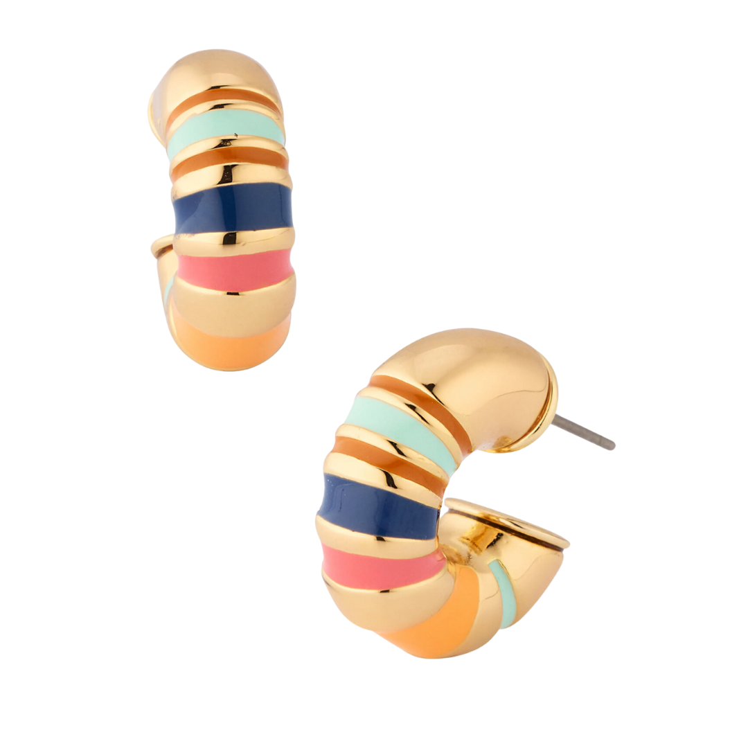 chubby hoop earrings