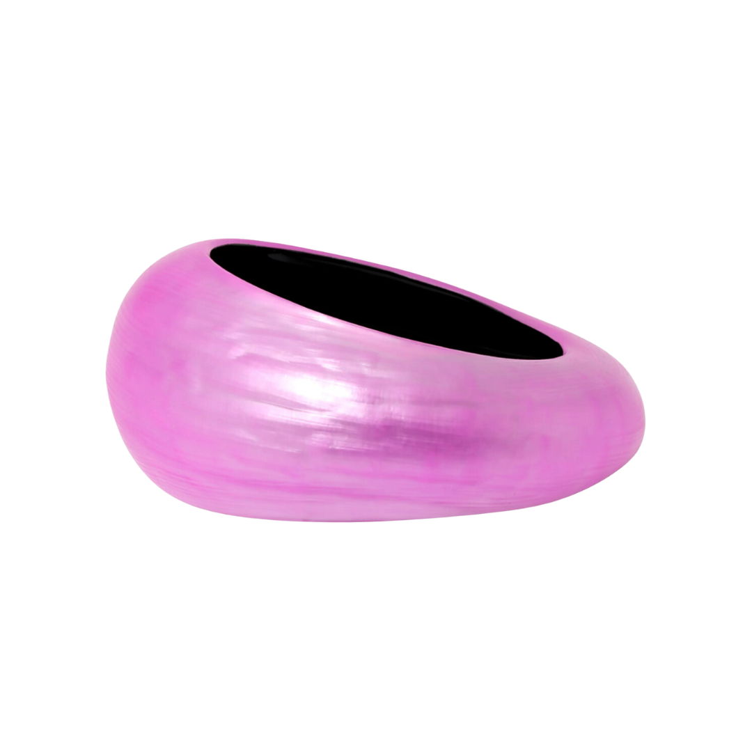lucite tapered bangle | How to Rock Bold Hues