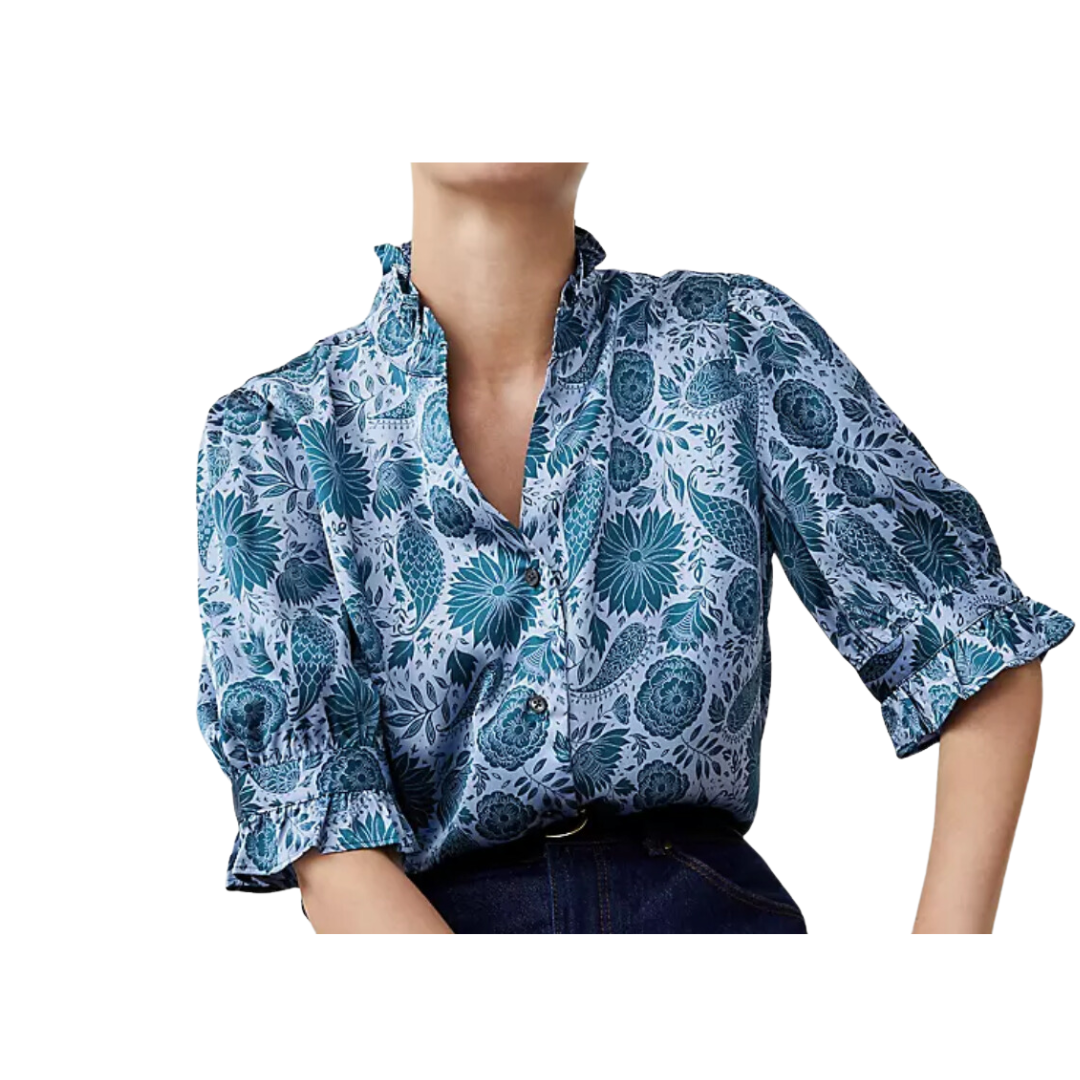 ruffle button top