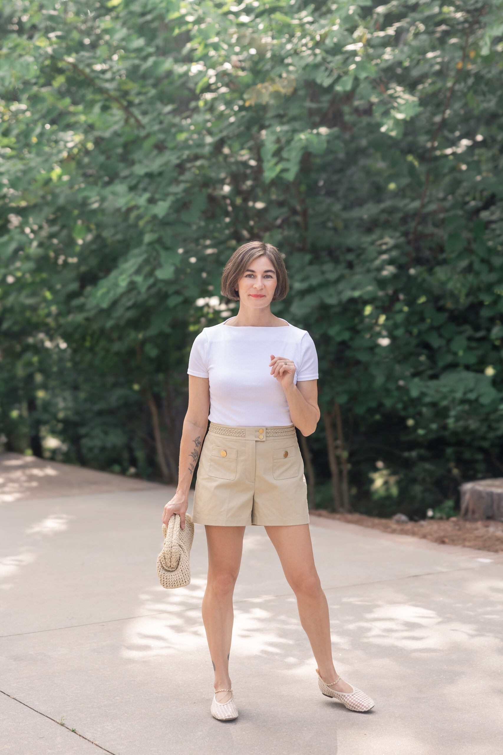 how to wear dressy shorts