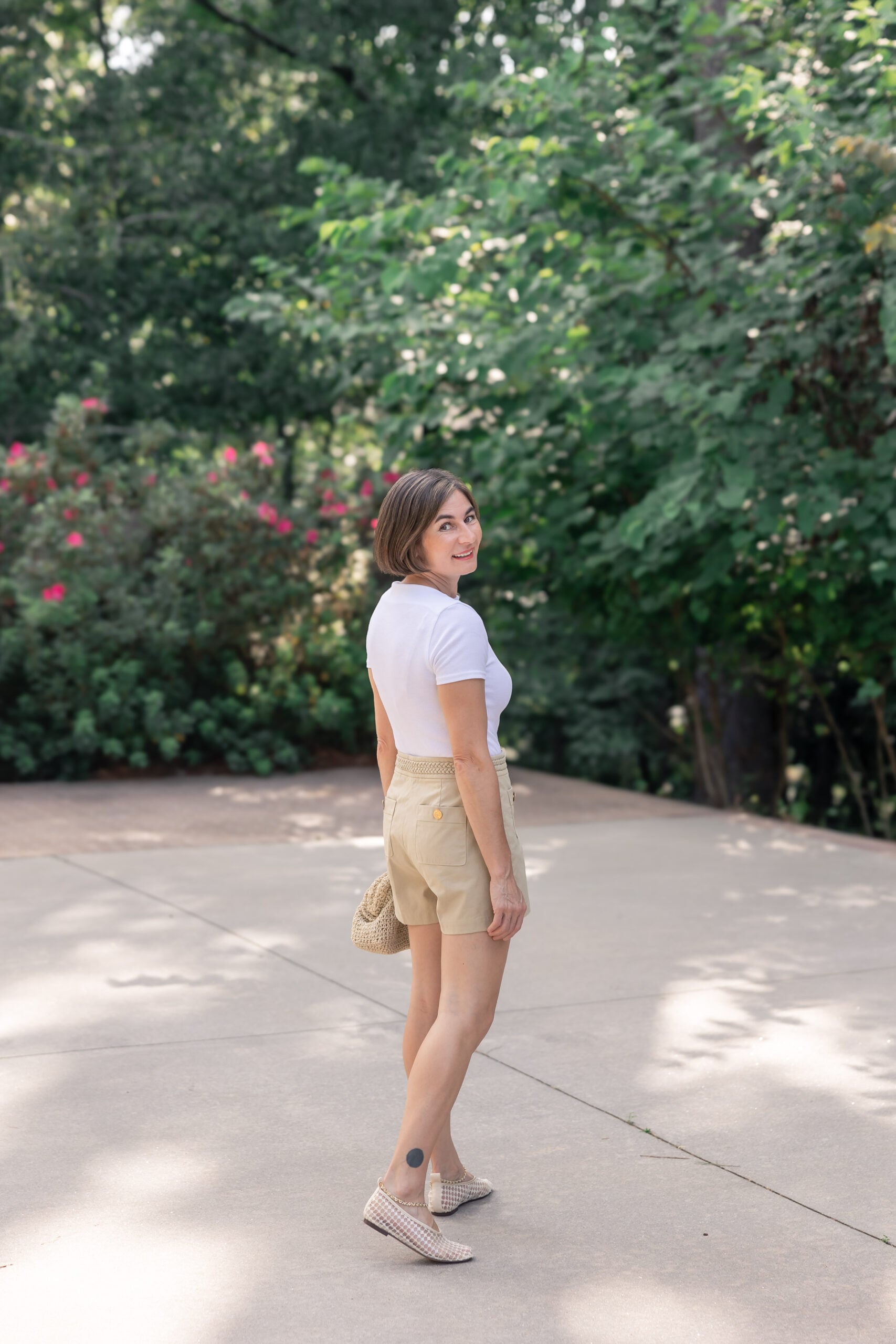 dressy shorts outfit