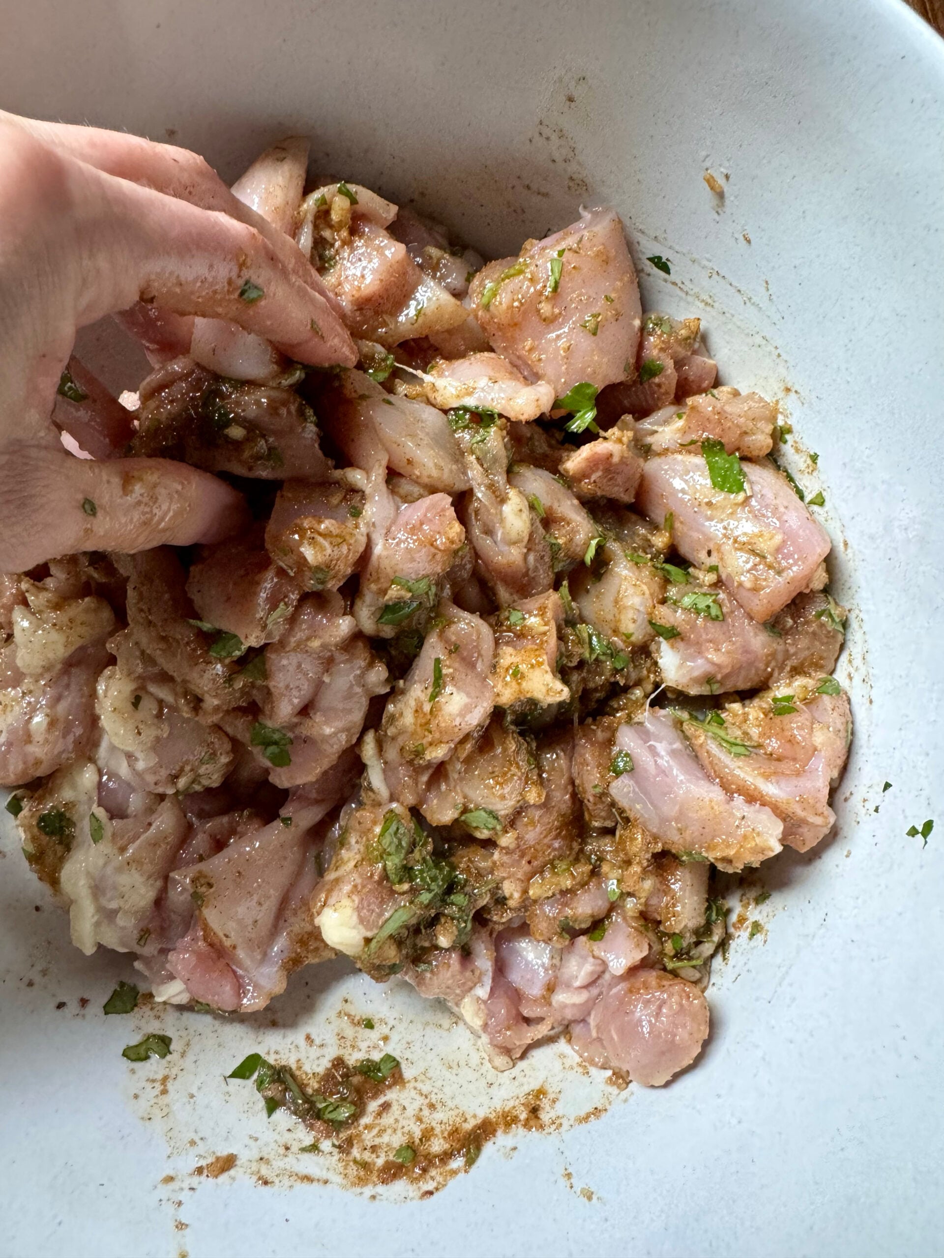 add chicken