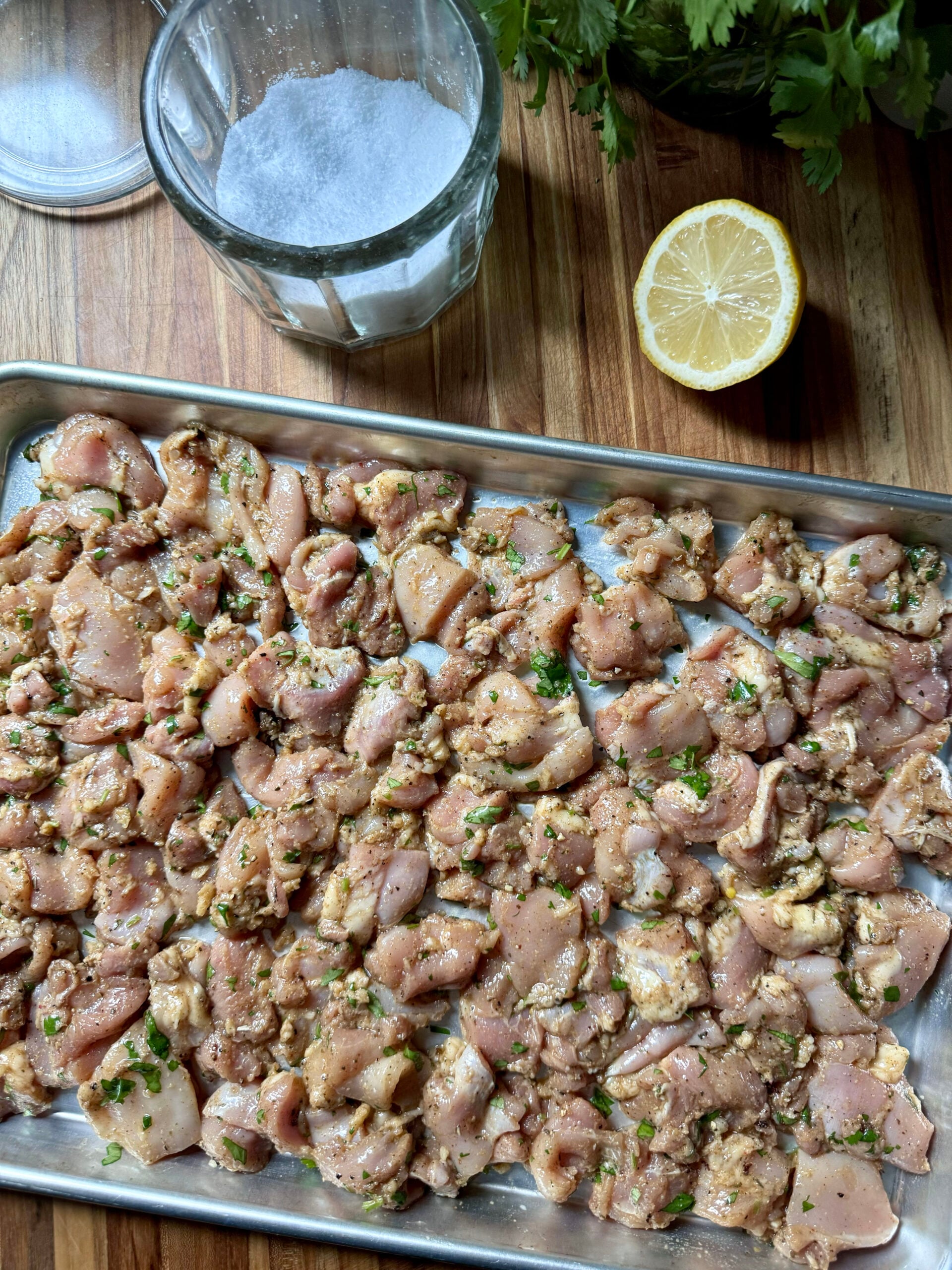 spread chicken in sheet pan spread chicken in sheet pan