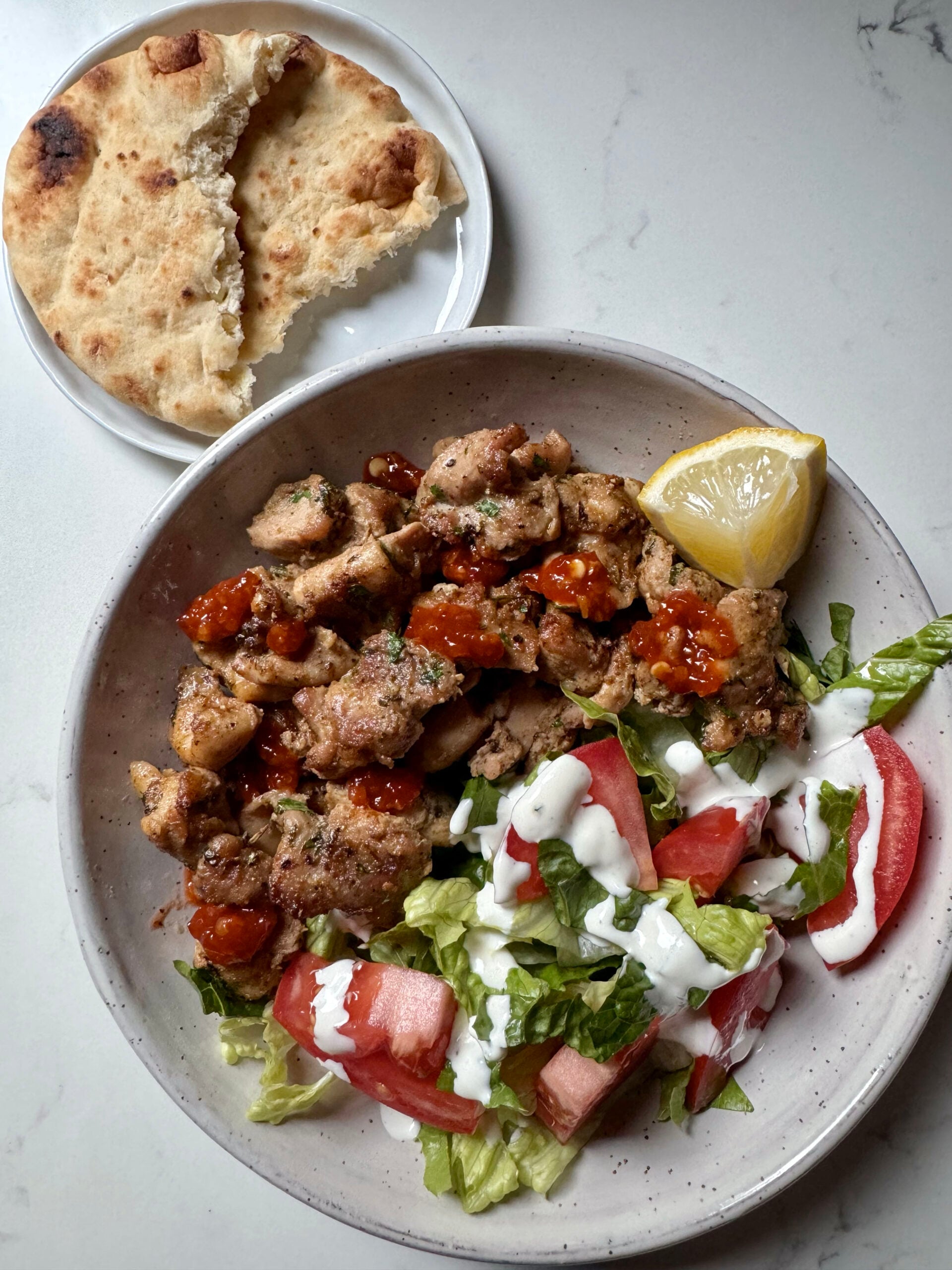 Roast Chicken recipe Spicy Roast Chicken with Yogurt Sauce