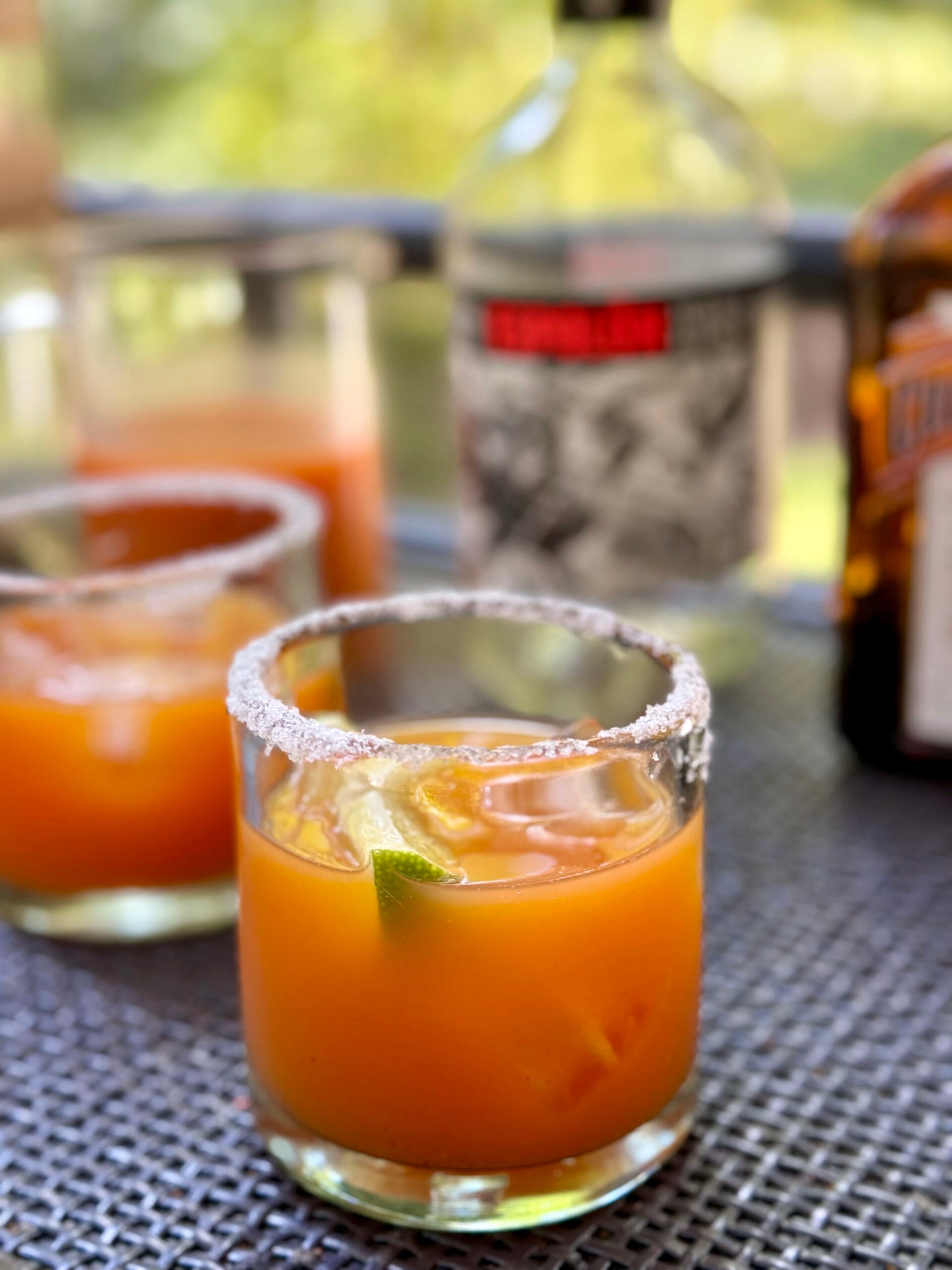 Bloody Maria with Carrot and Pear Sangrita