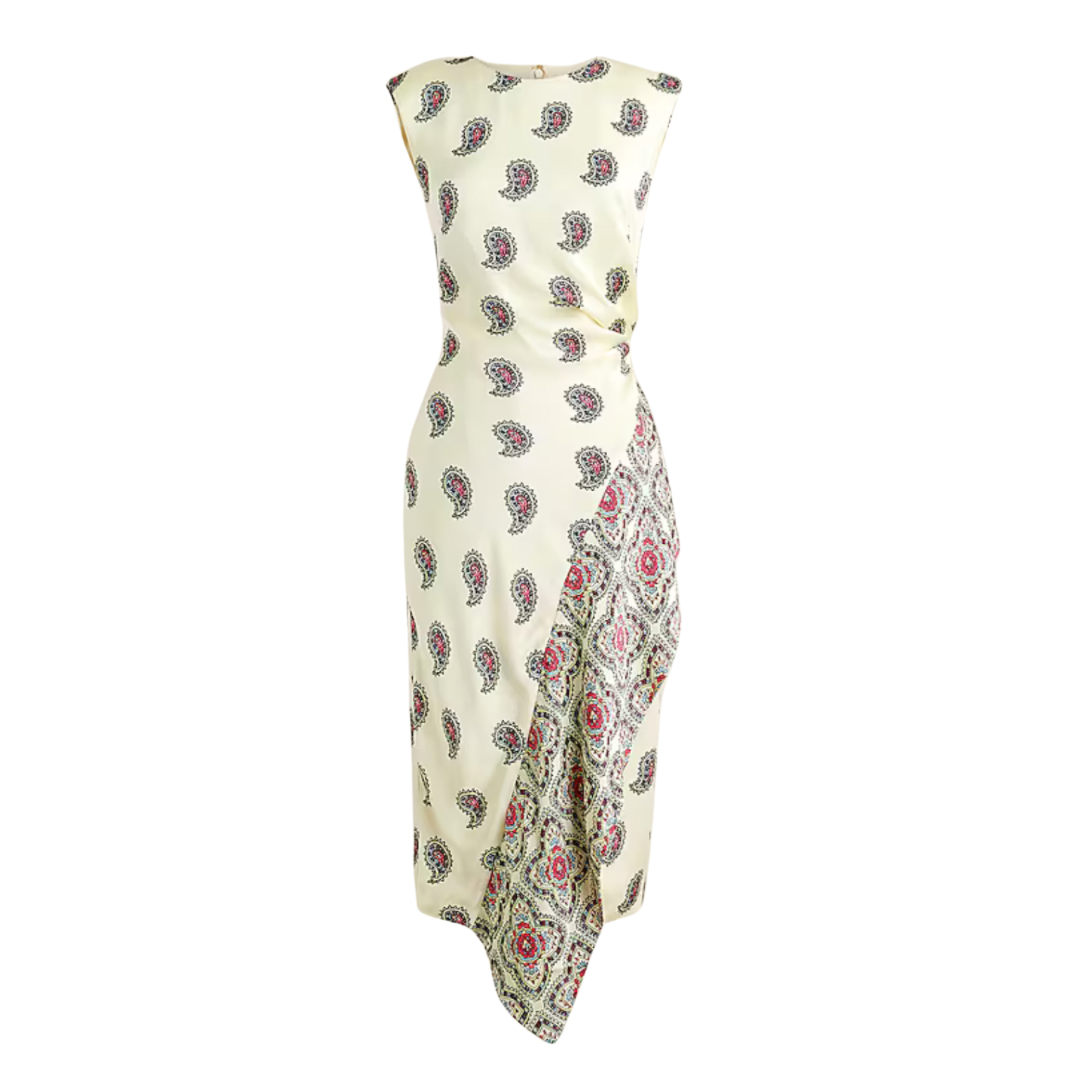 faux wrap dress