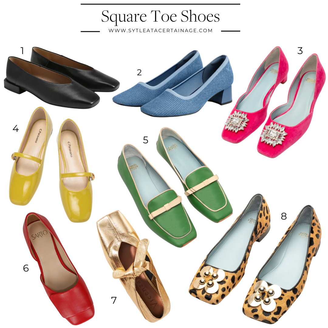 Square Toe Shoes