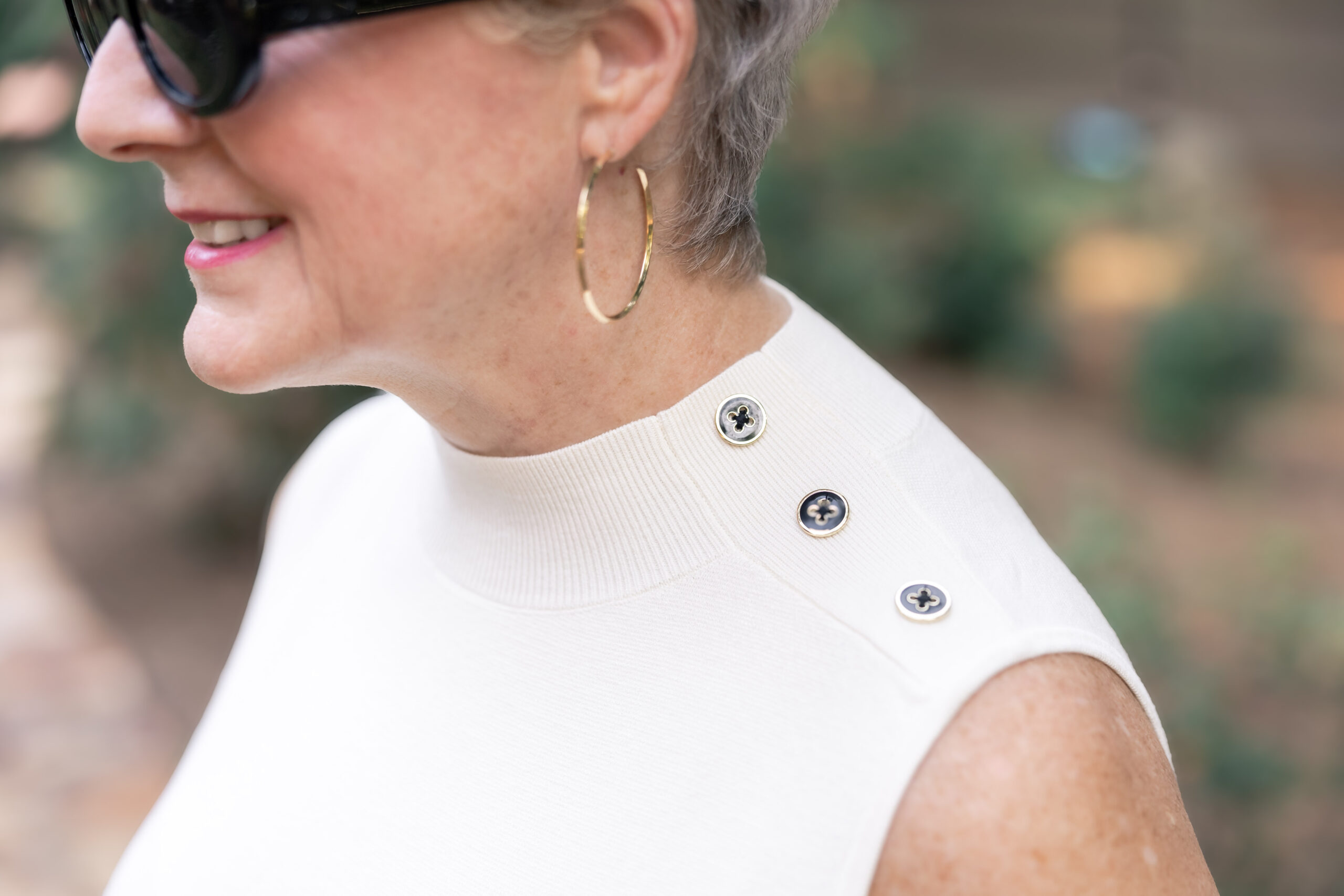 mock neck sweater dress