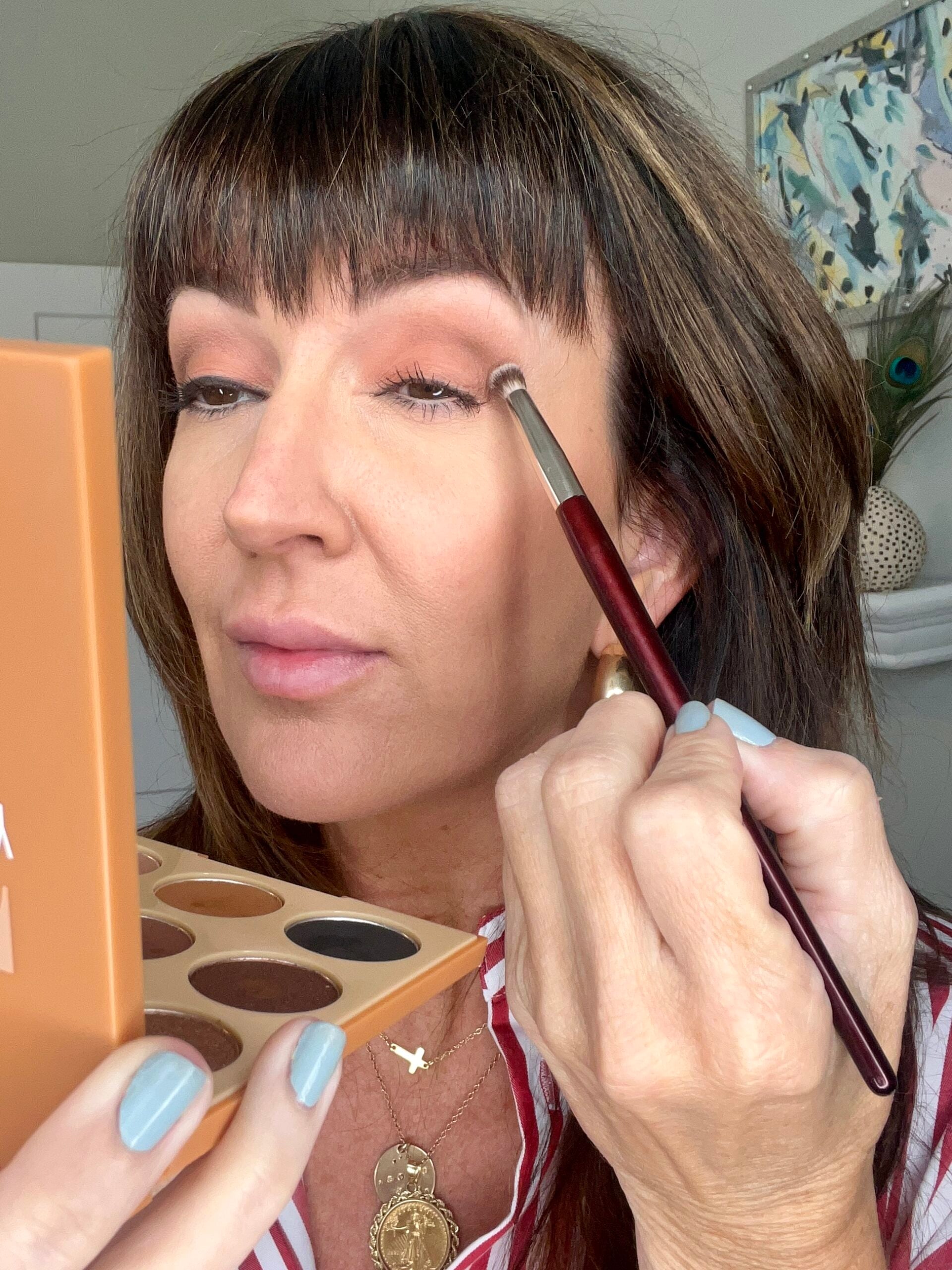 work eyeshadow