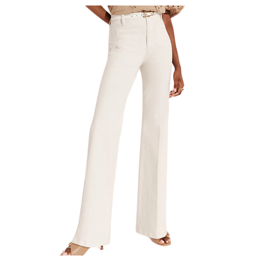 patch pocket flare jeans | Readers' Favorites 09/29-10/06